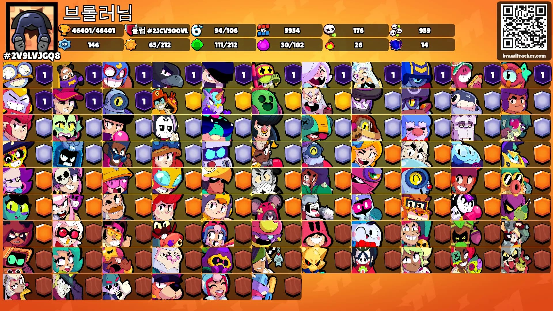 브롤러님's Ranks