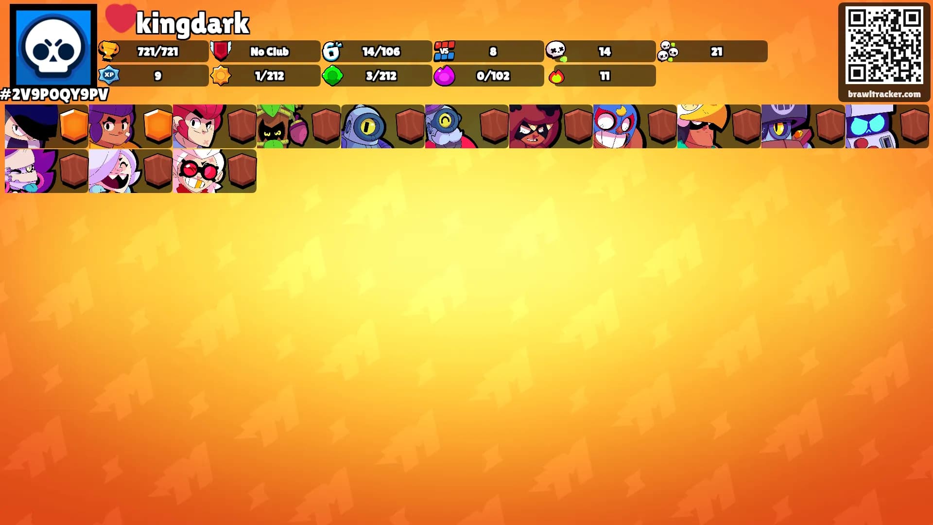 ❤️kingdark's Ranks
