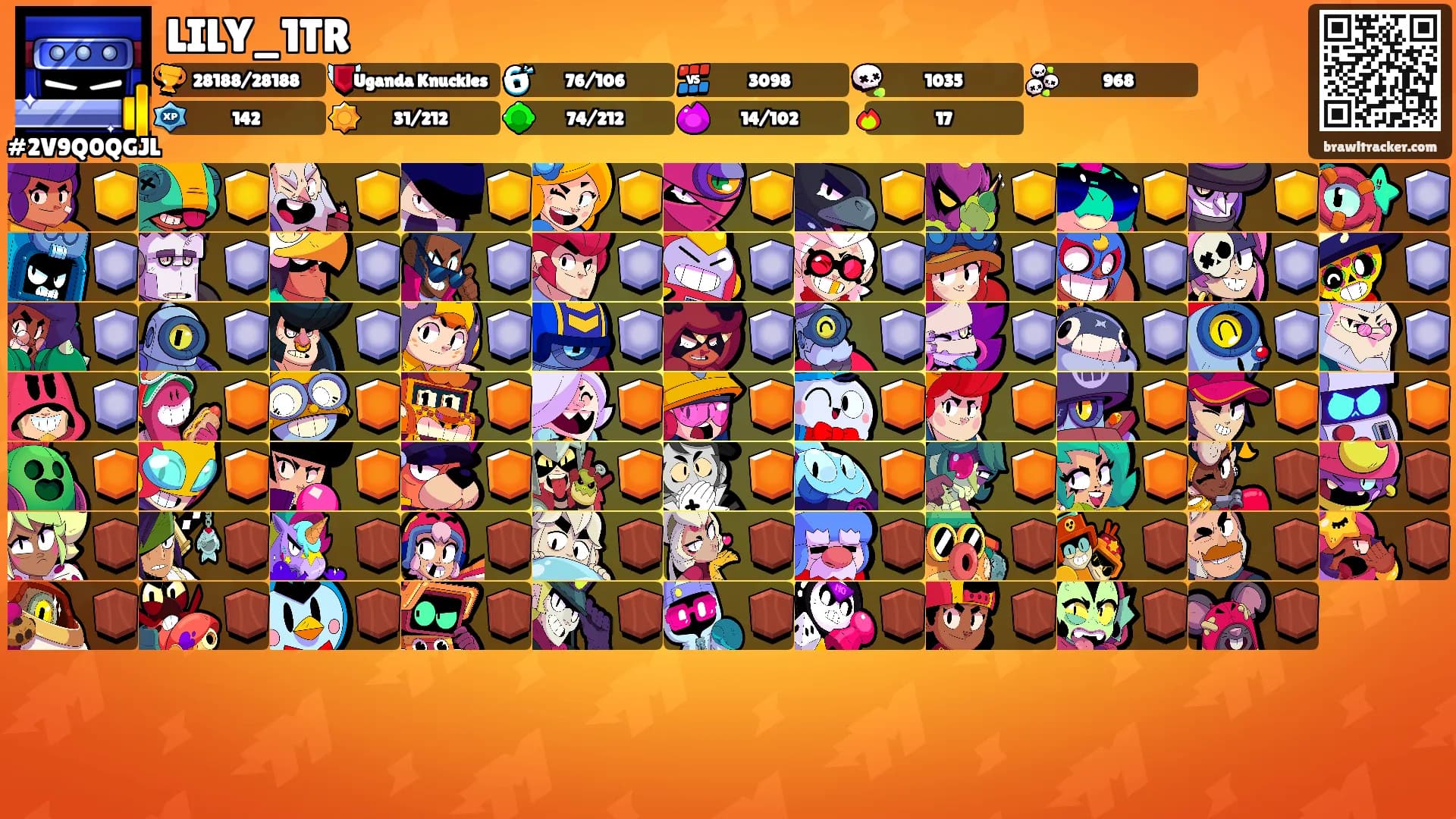 LILY_1TR's Ranks