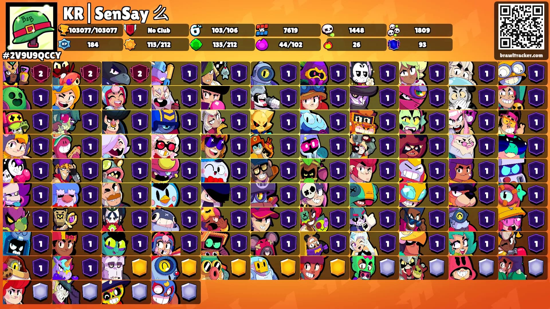 KR|SenSay 么's Ranks
