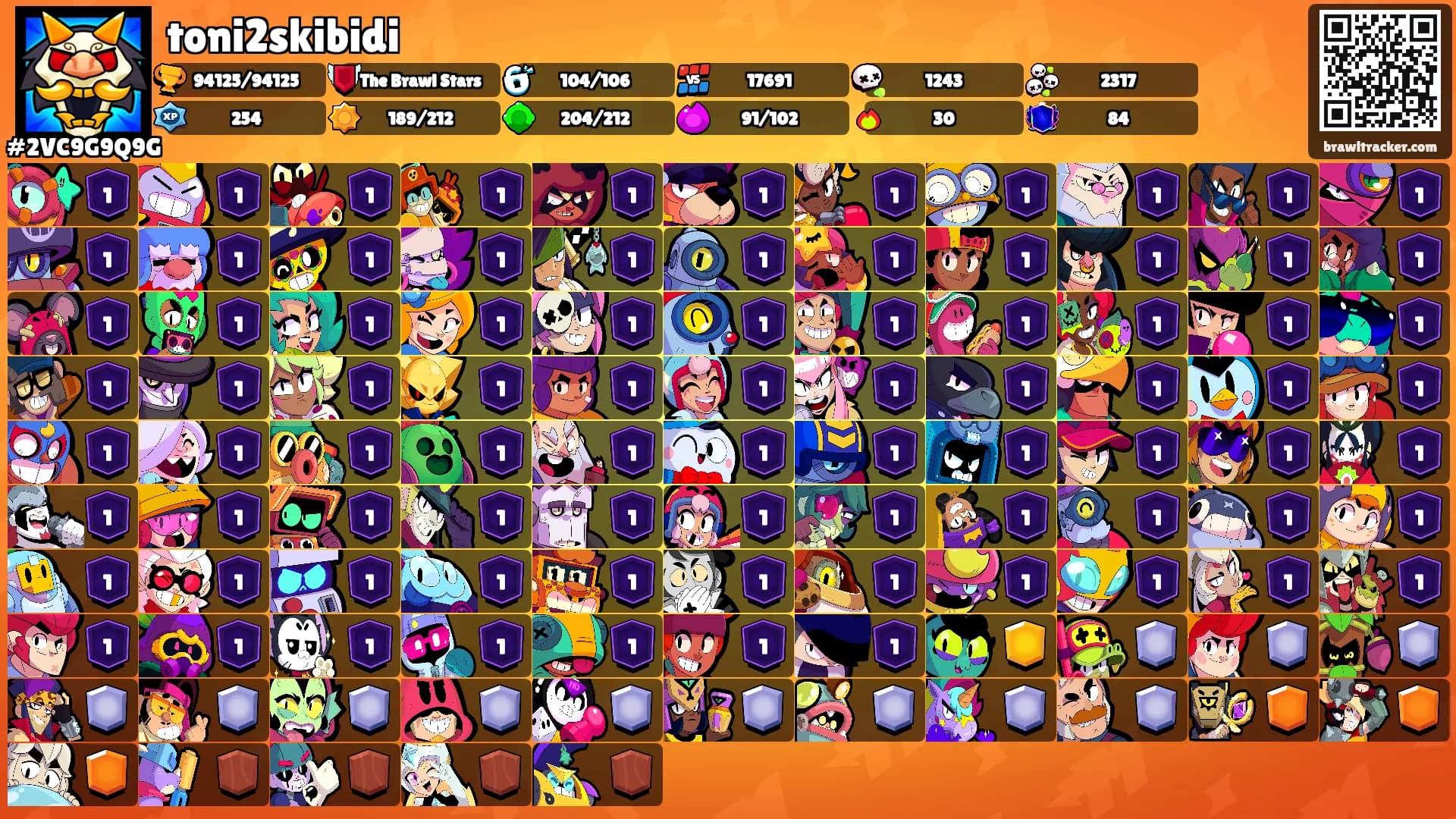 toni2skibidi's Ranks