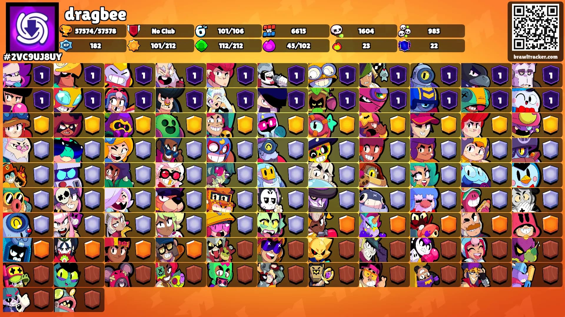 dragbee's Ranks