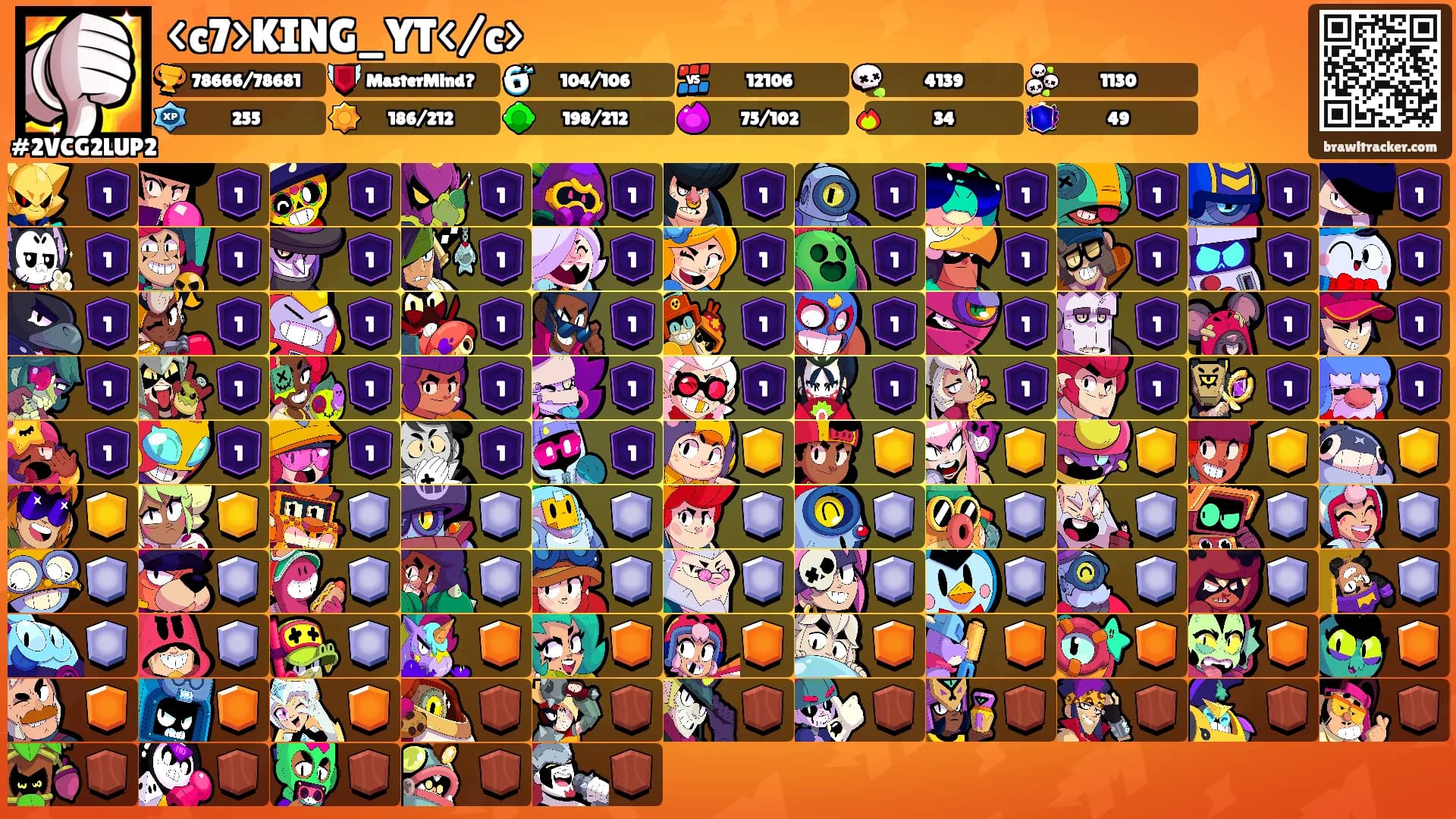 <c7>KING_YT</c>'s Ranks