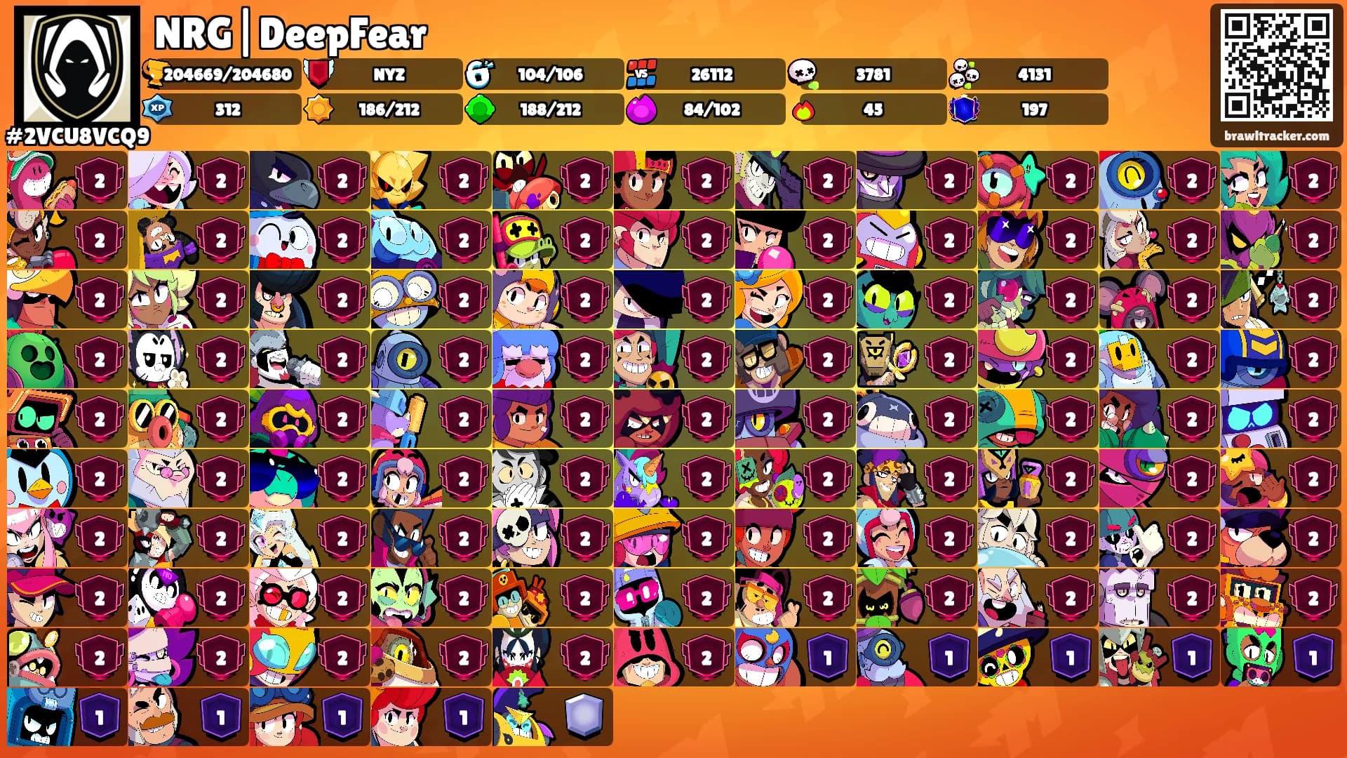 NRG|DeepFear's Ranks