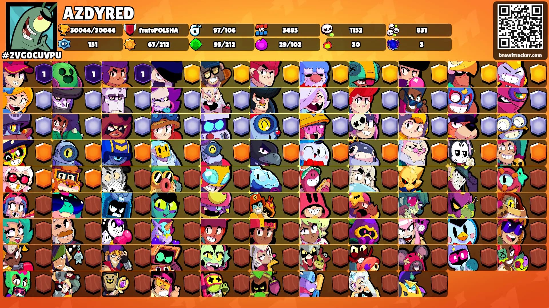 AZDYRED's Ranks