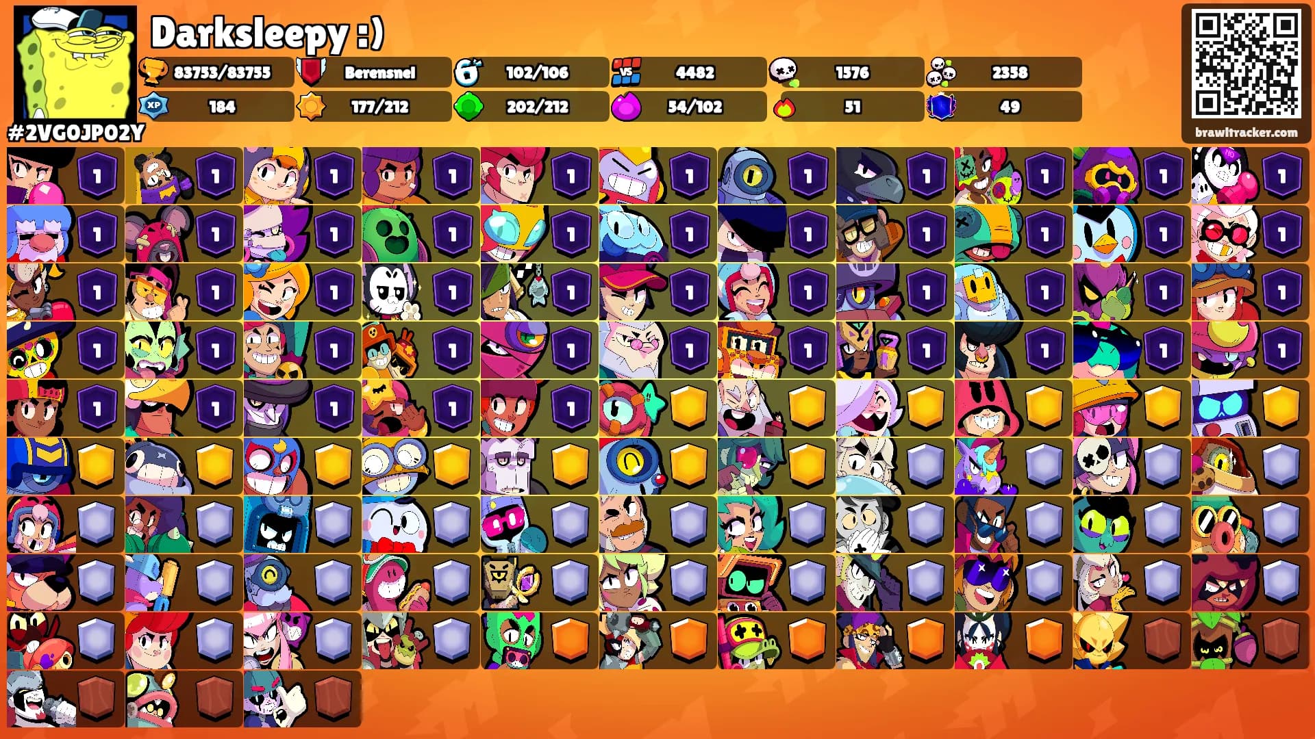 Darksleepy :)'s Ranks