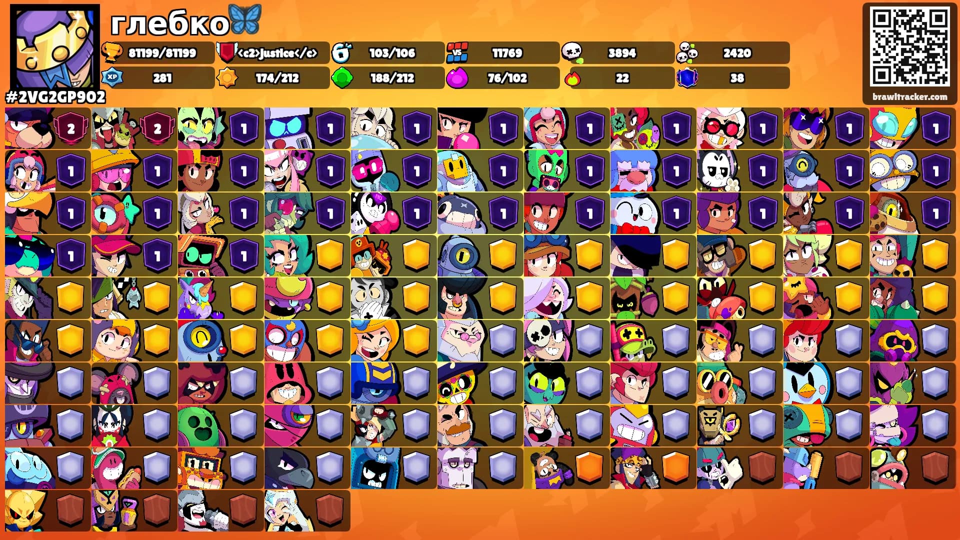 глебко🦋's Ranks
