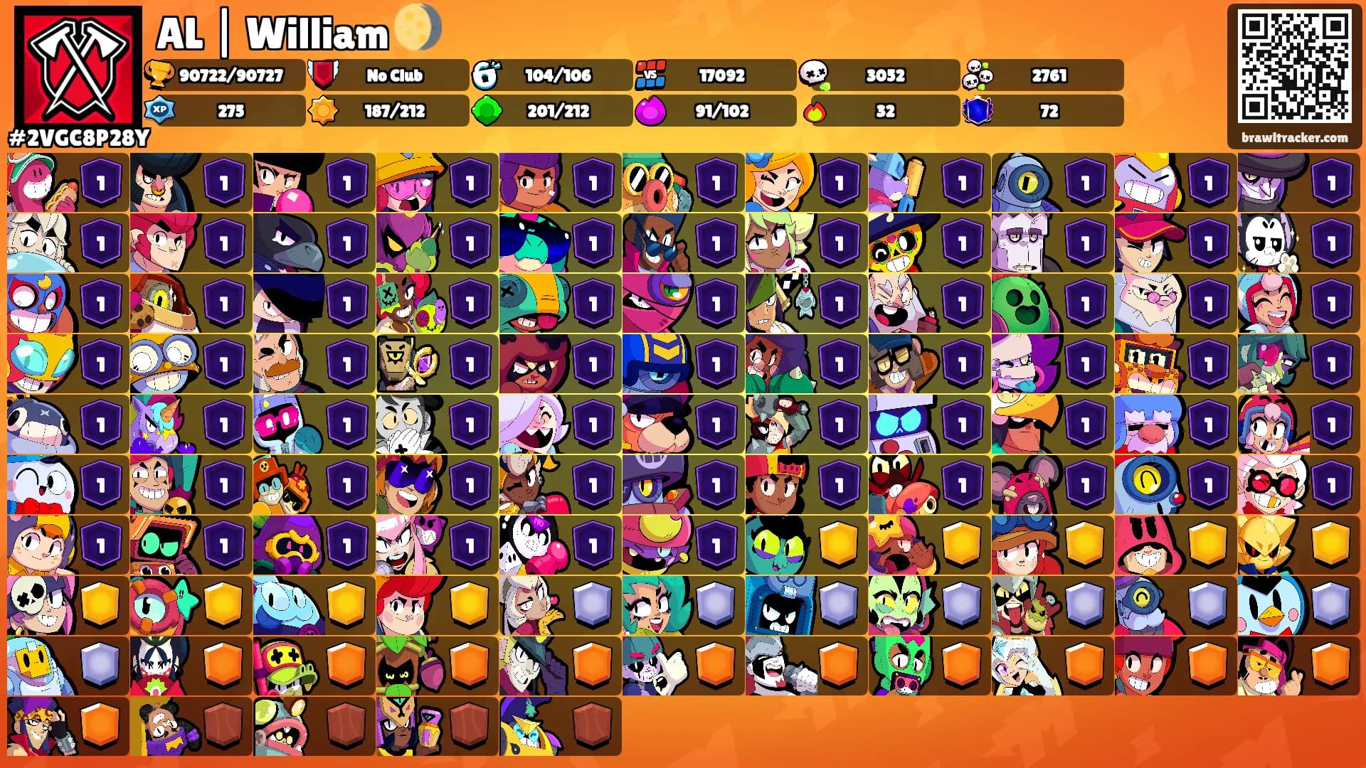 AL | William 🌖's Ranks