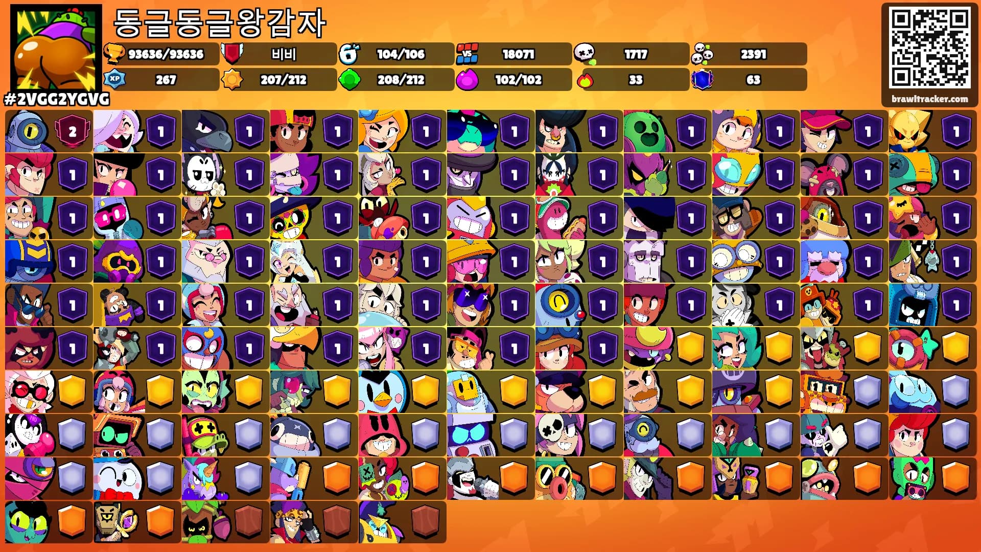 동글동글왕감자's Ranks