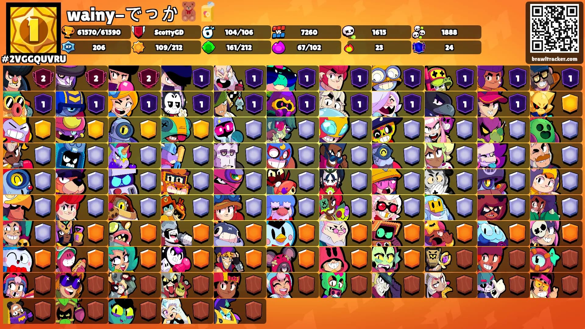 wainy-でっか🧸🧃's Ranks