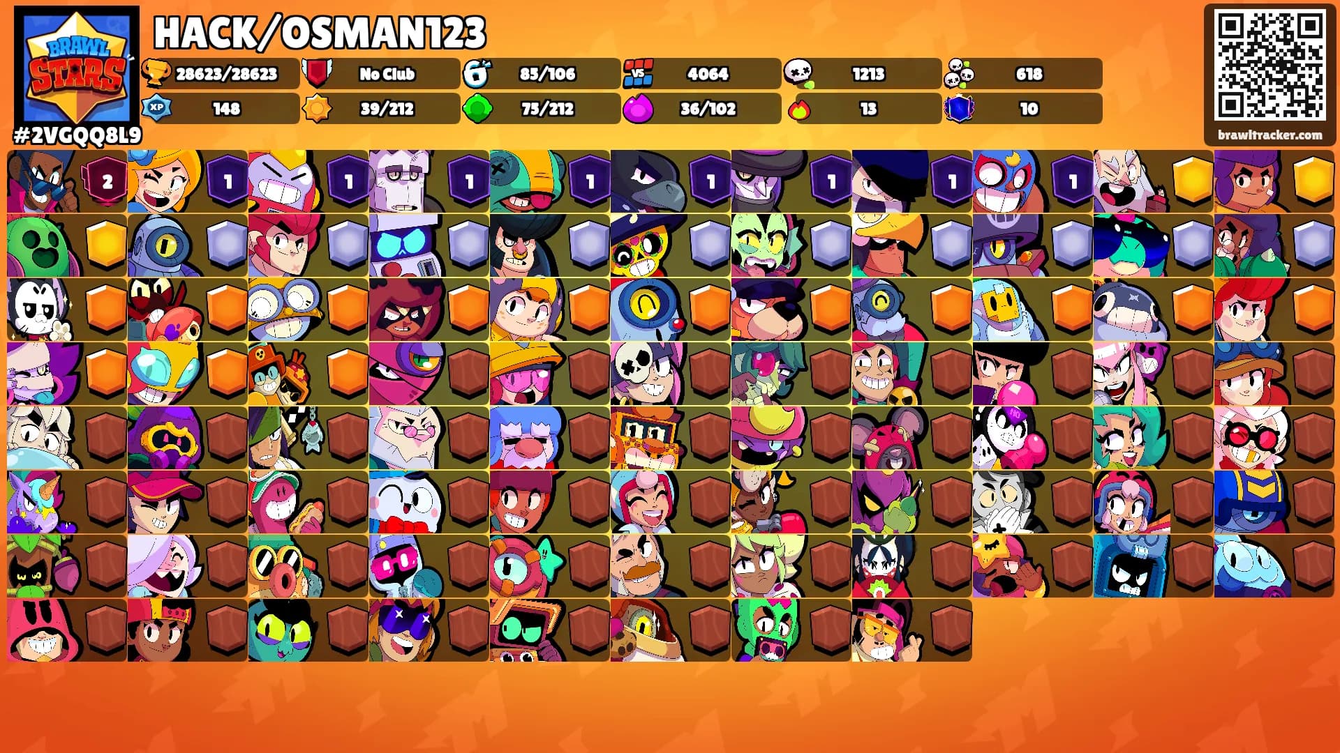 HACK/OSMAN123's Ranks