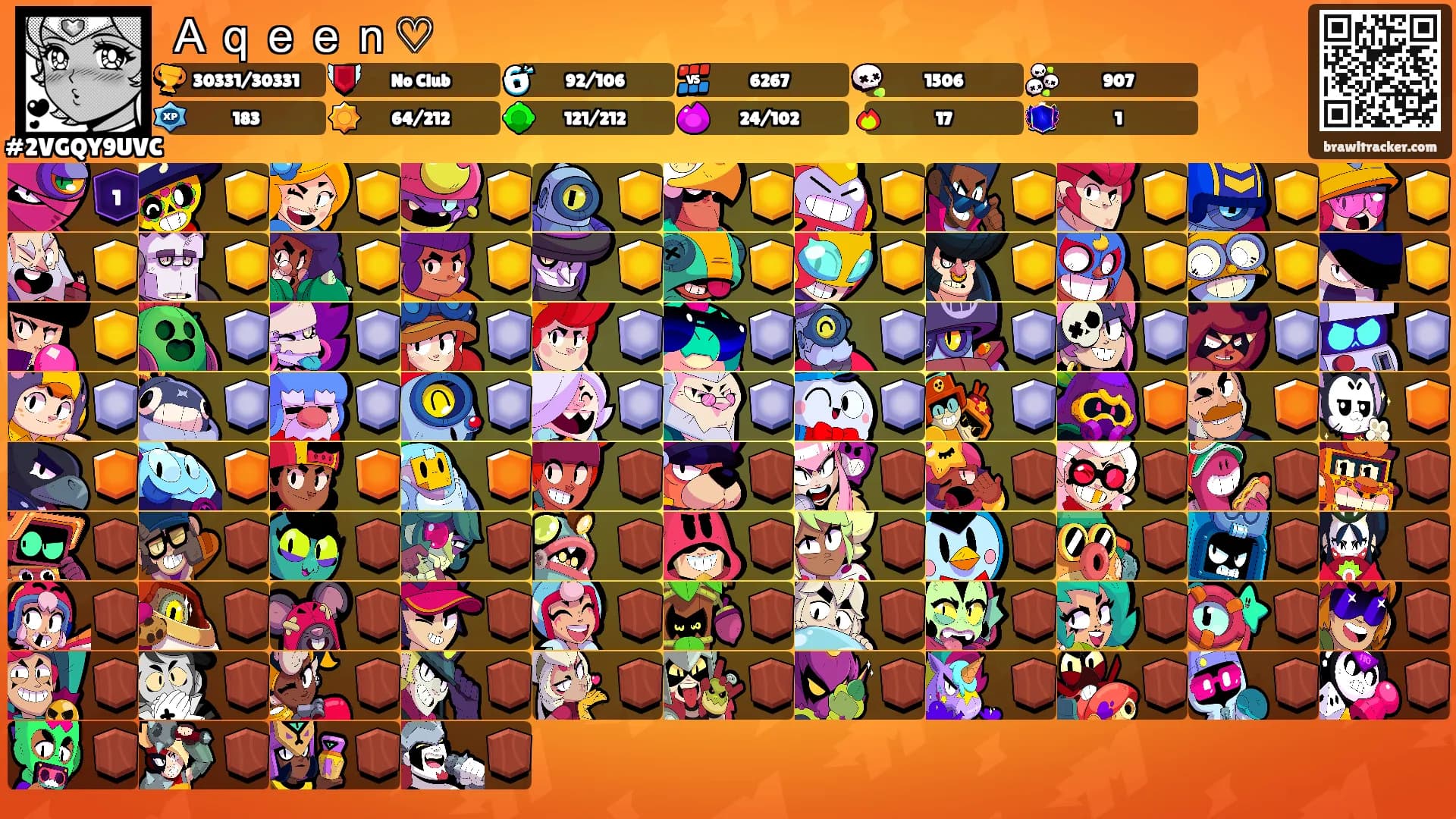 Ａｑｅｅｎ♡'s Ranks