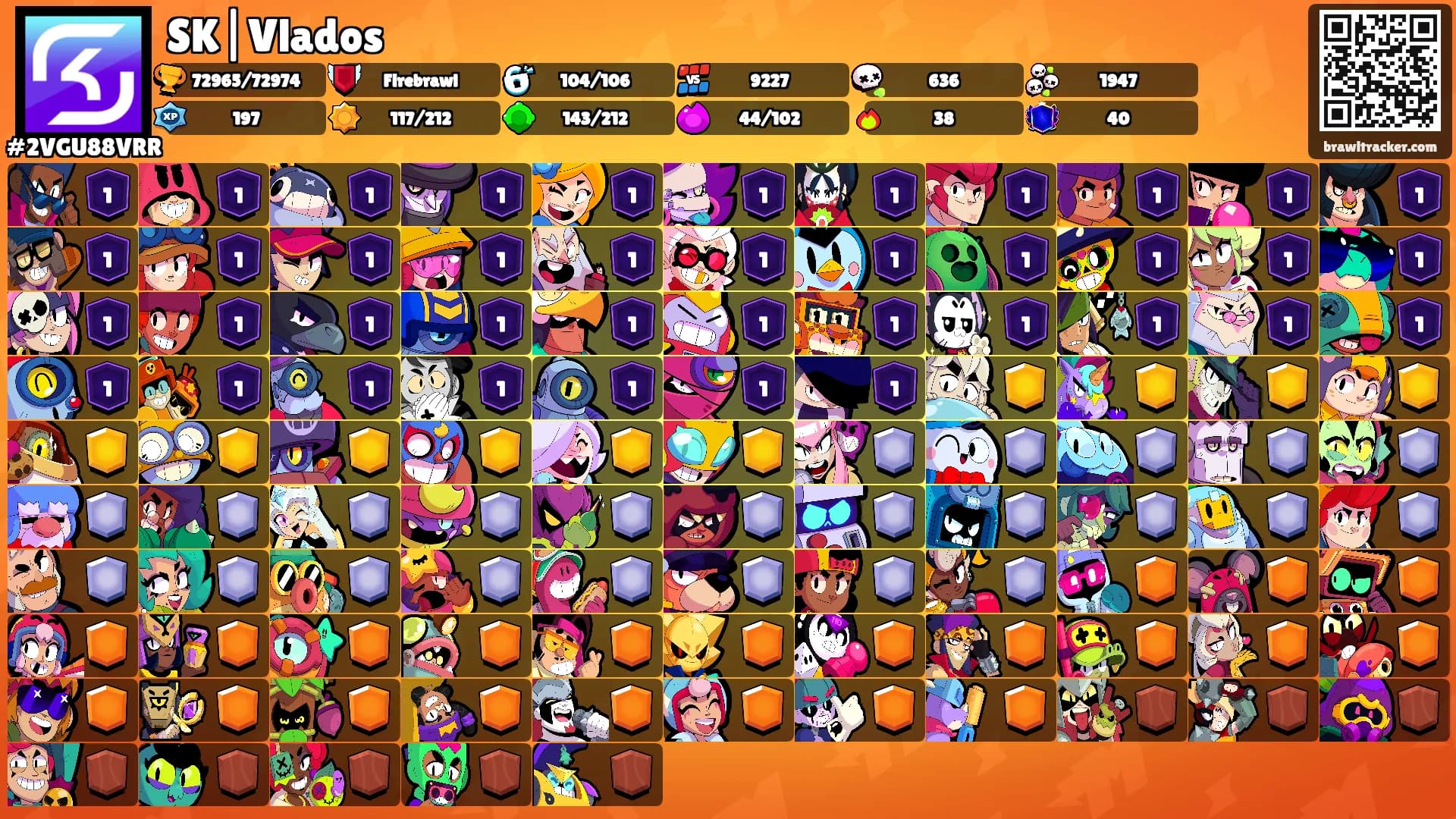 SK|Vlados's Ranks