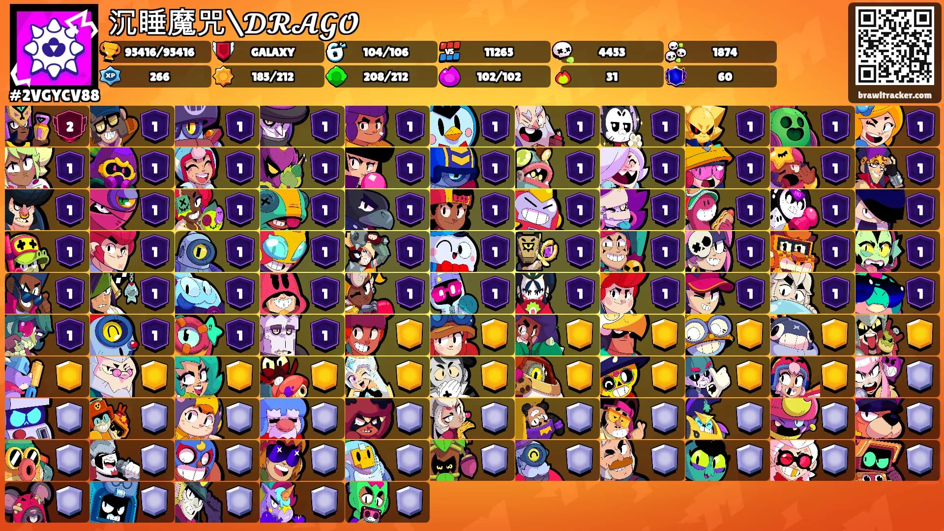 沉睡魔咒\𝓓𝓡𝓐𝓖𝓞's Ranks