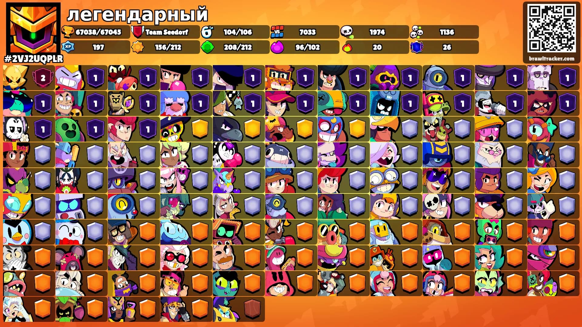 легендарный's Ranks