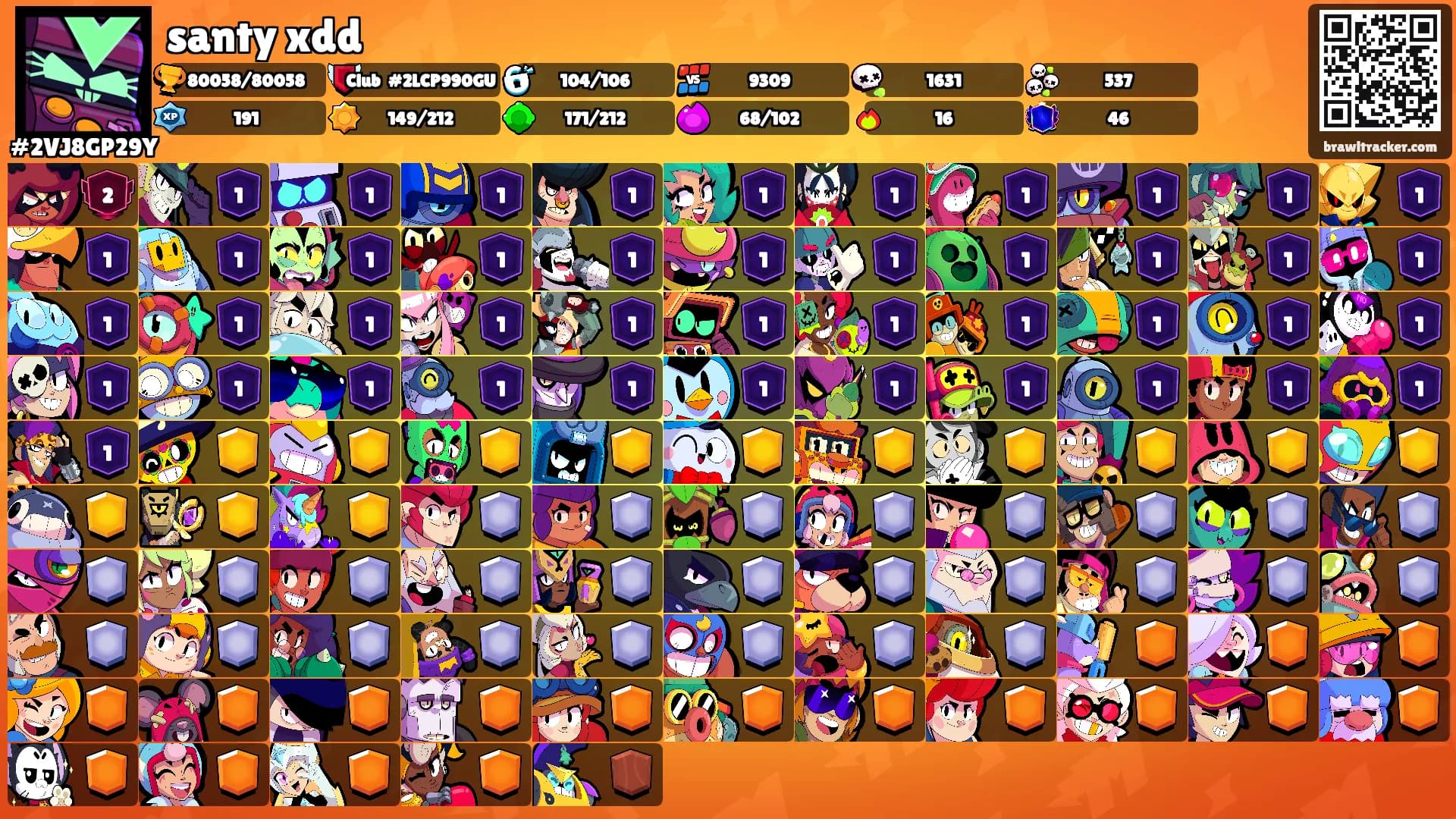 santy xdd's Ranks