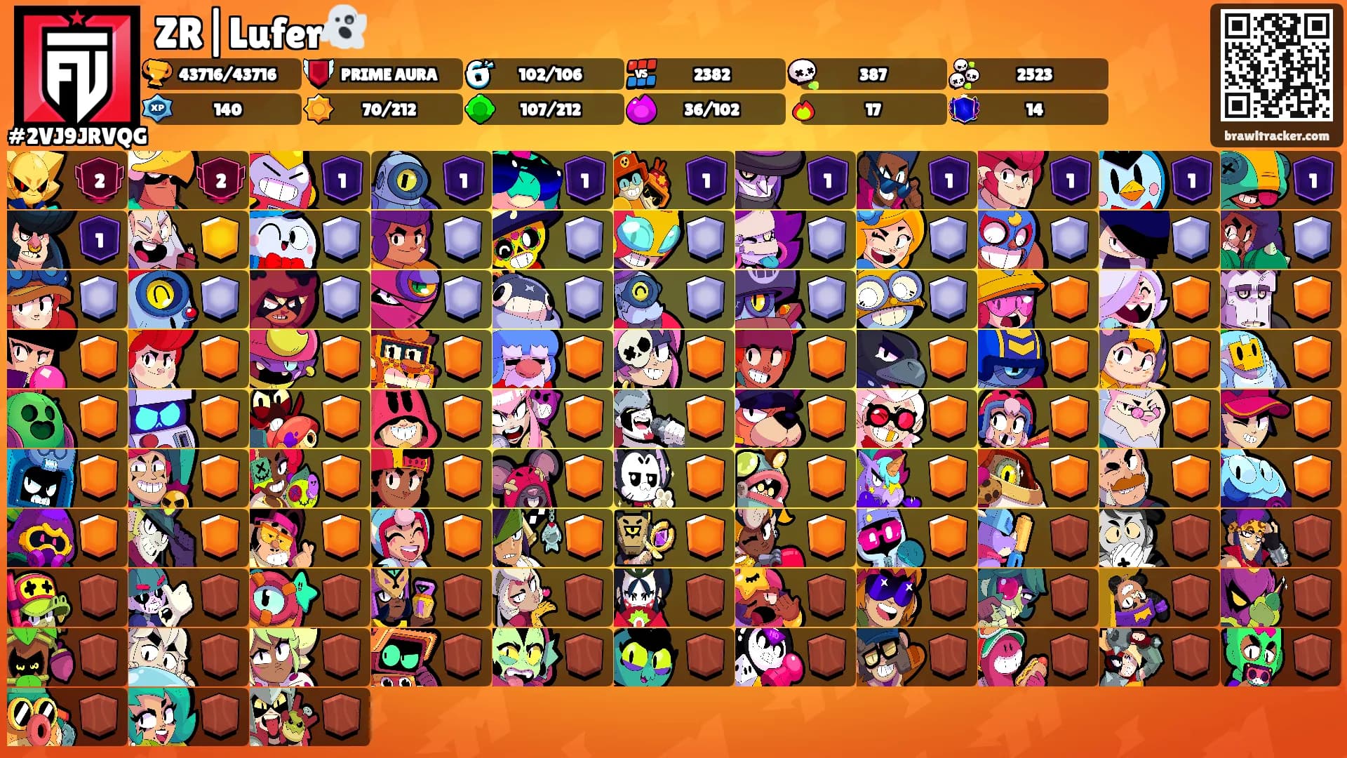 ZR|Lufer👻's Ranks