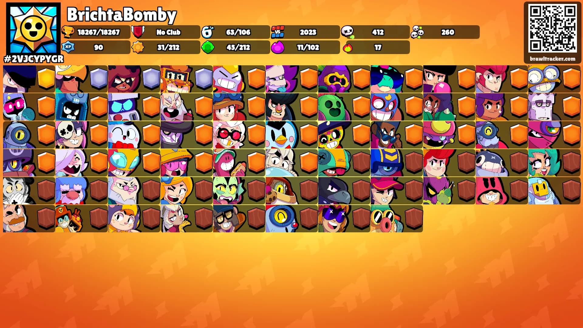 BrichtaBomby's Ranks