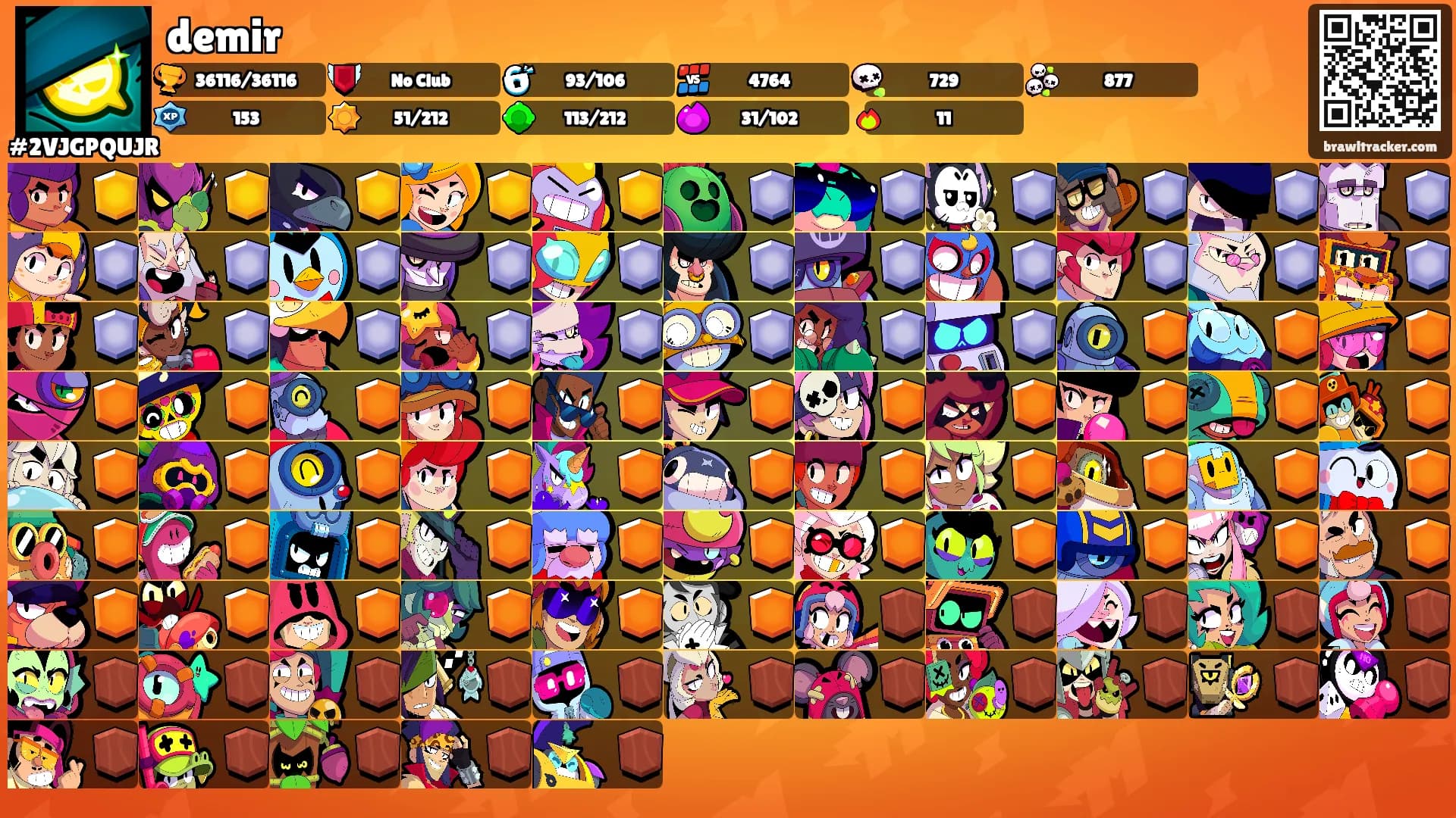 demir's Ranks