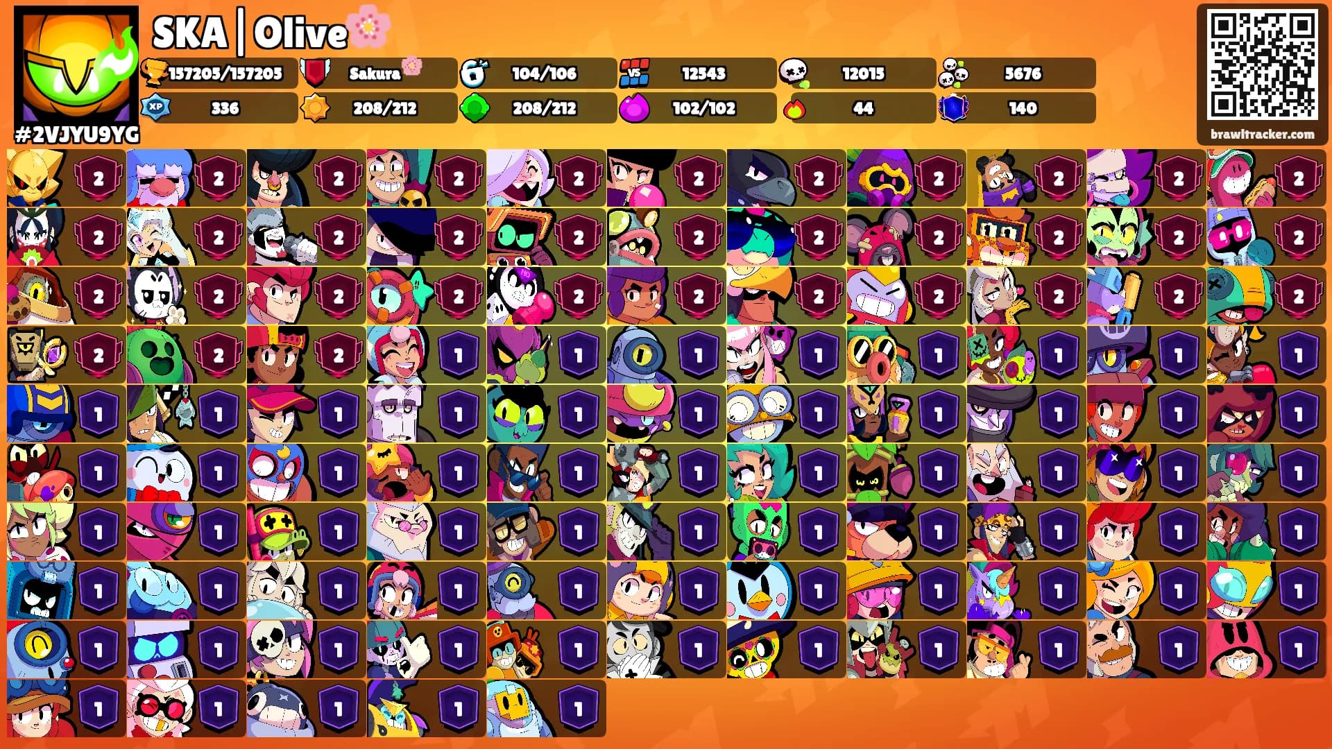 SKA|Olive🌸's Ranks