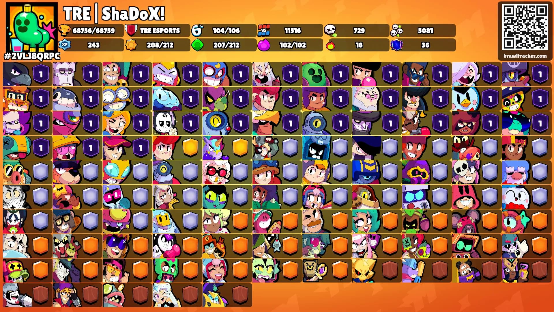 TRE|ShaDoX!'s Ranks