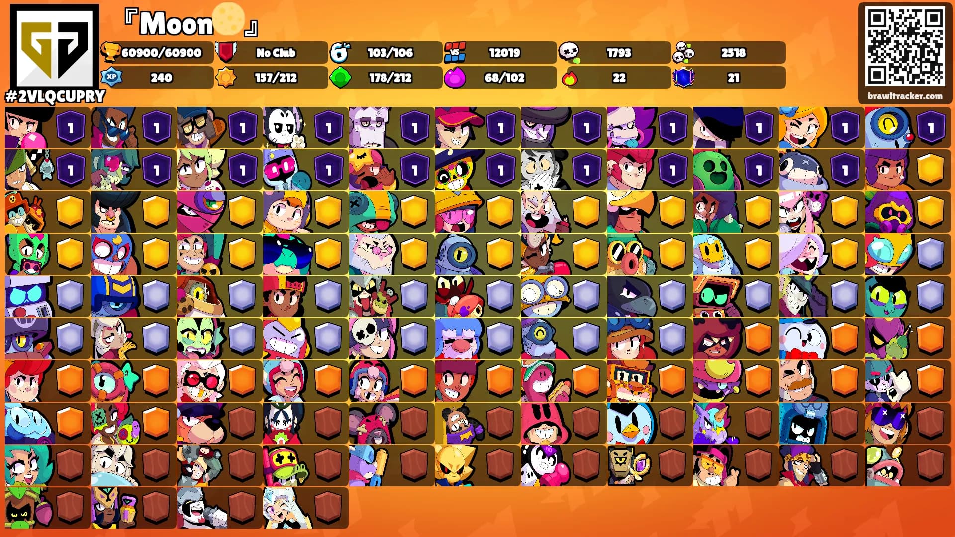 『Moon🌕』's Ranks