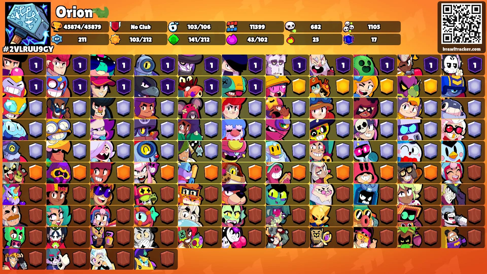 Orion🐊's Ranks
