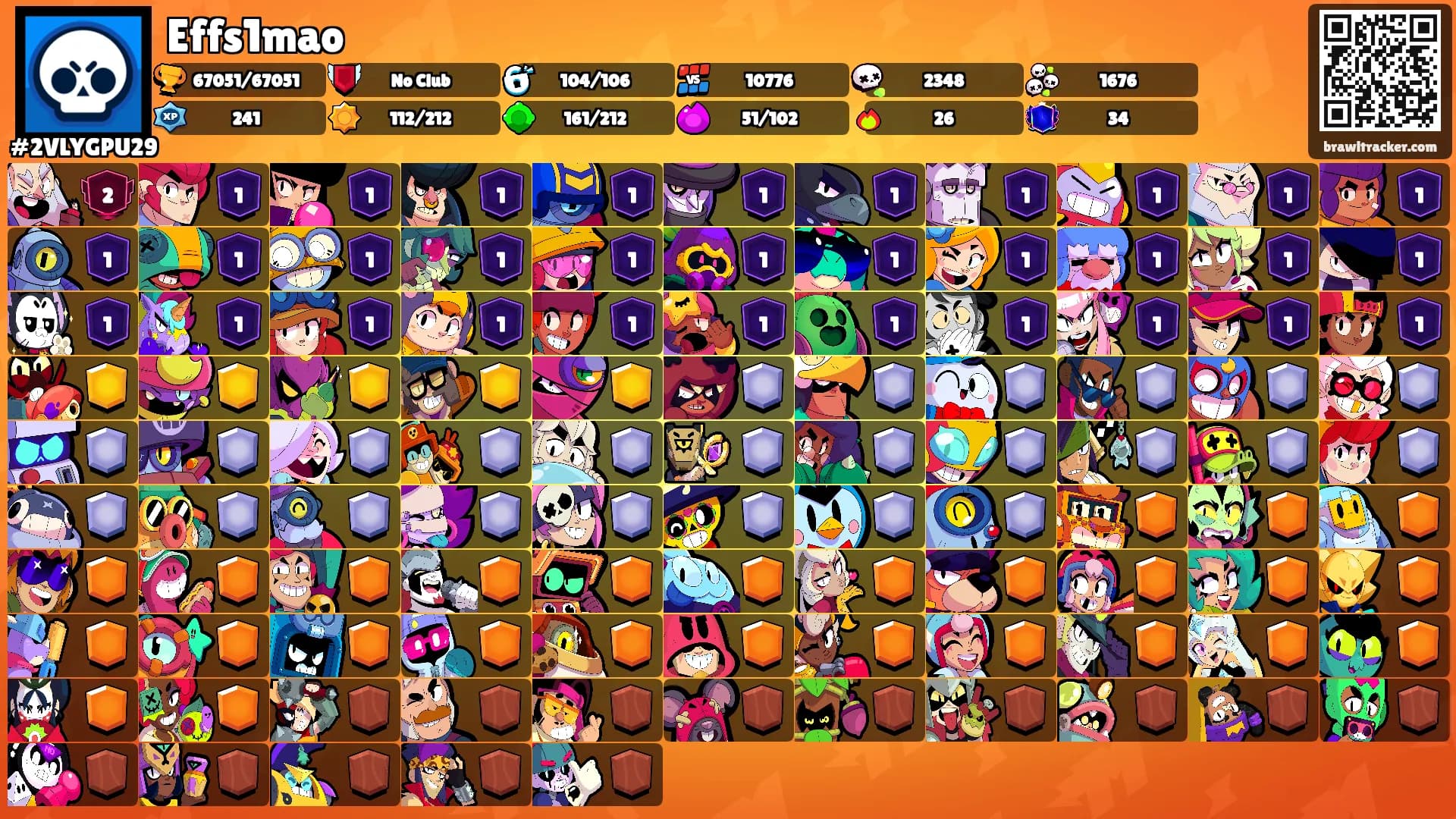 Effs1mao's Ranks
