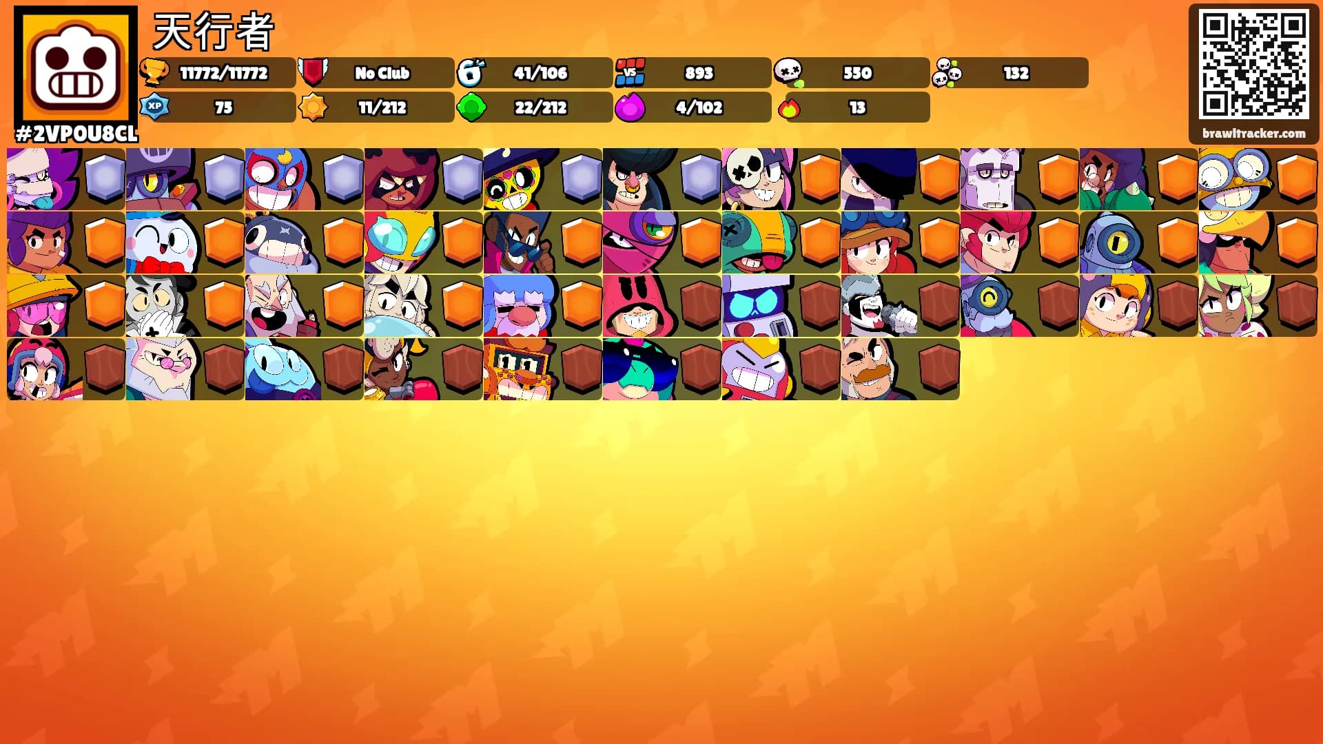 天行者's Ranks