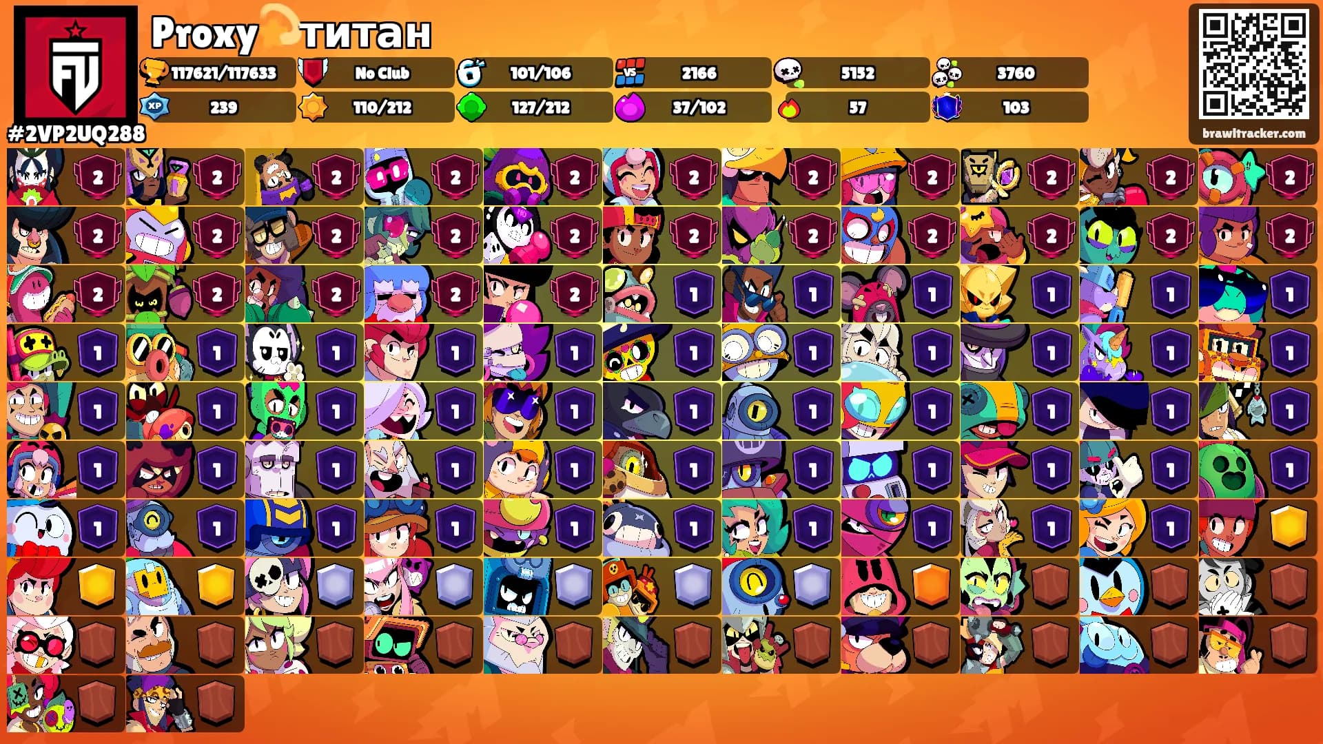 Proxy💫титан's Ranks