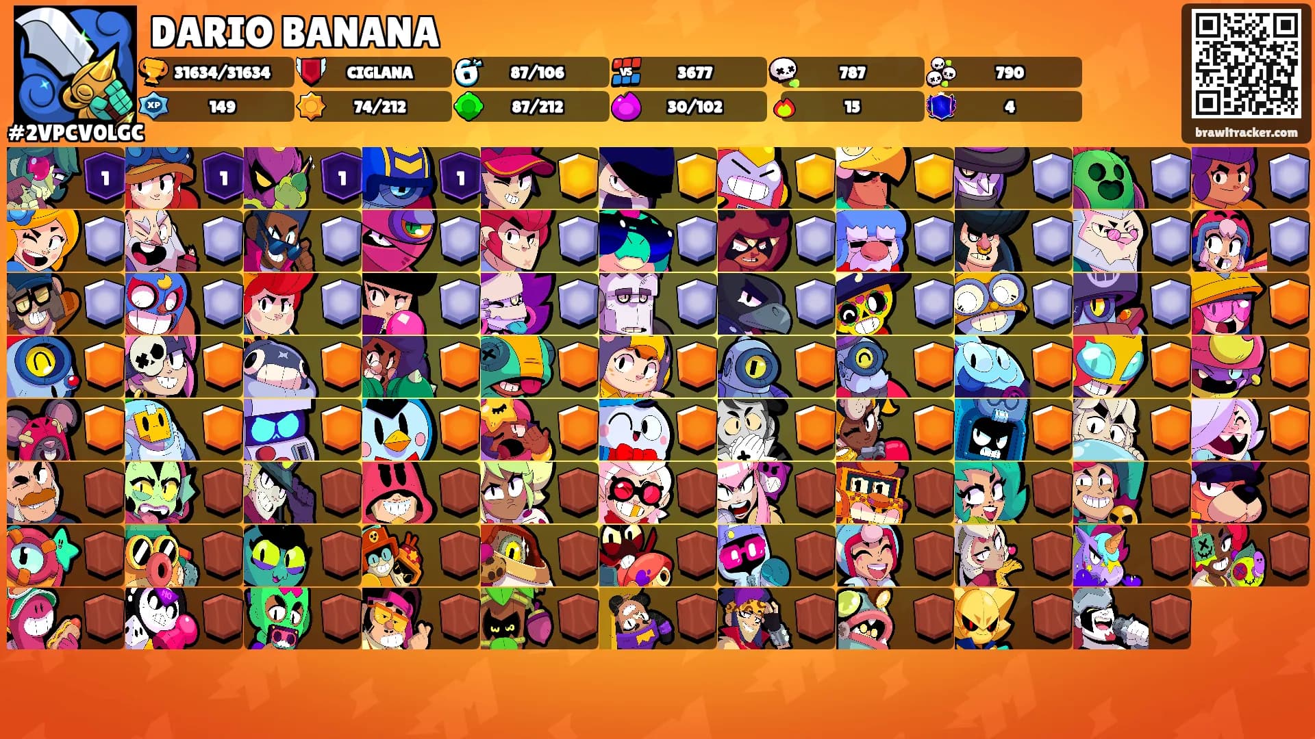 DARIO BANANA's Ranks