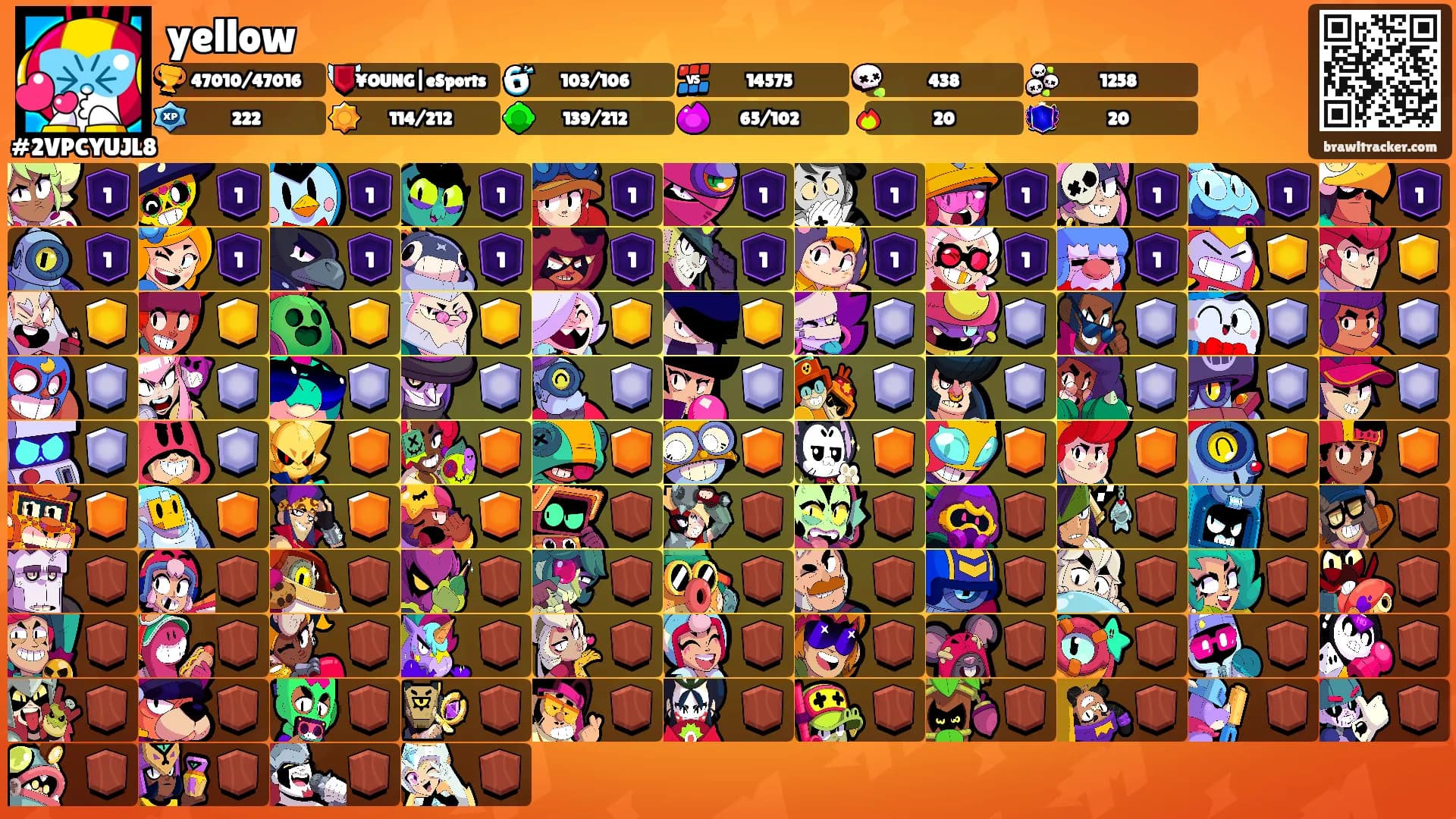 yellow's Ranks