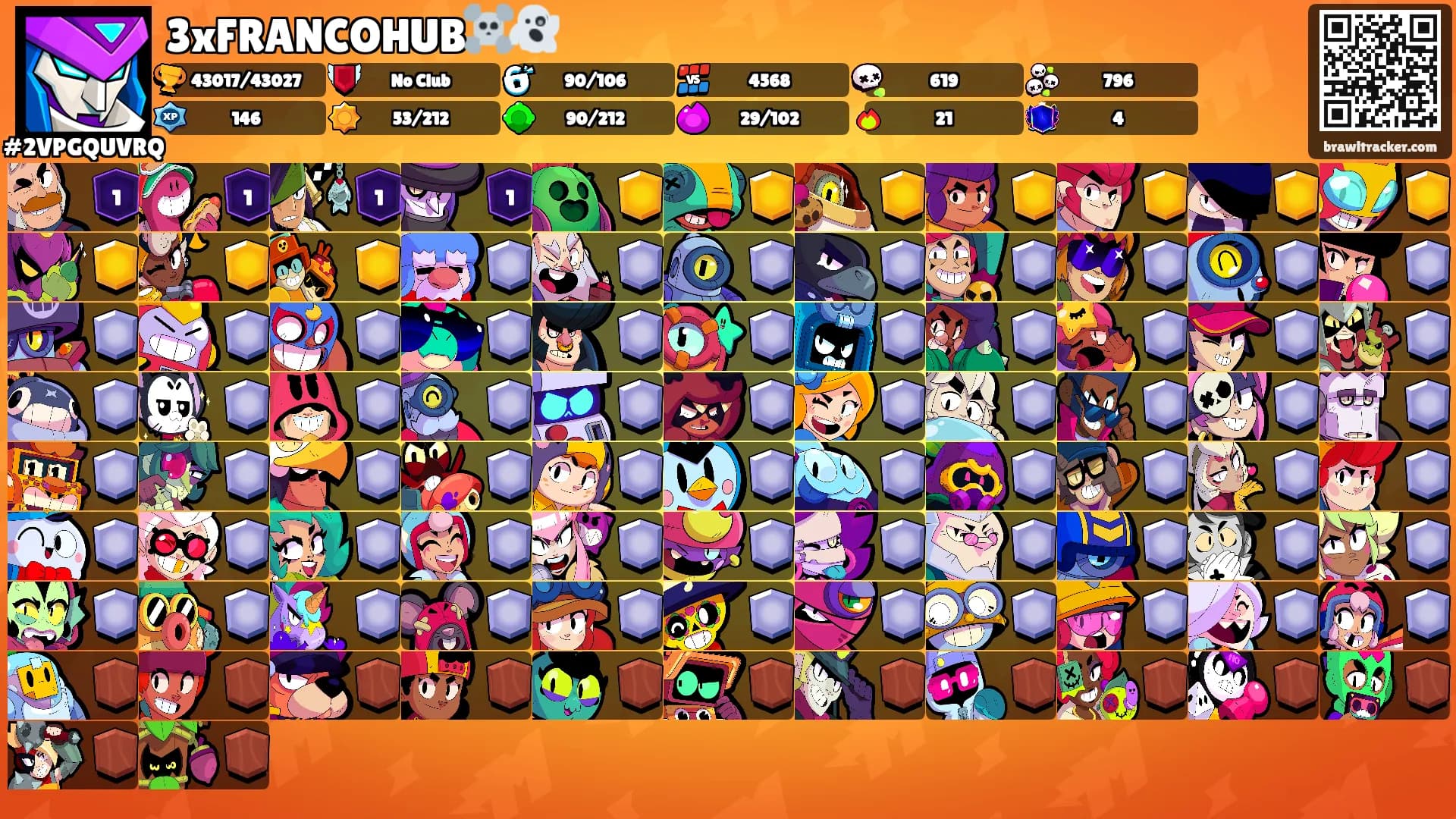 3xFRANCOHUB☠️👻's Ranks