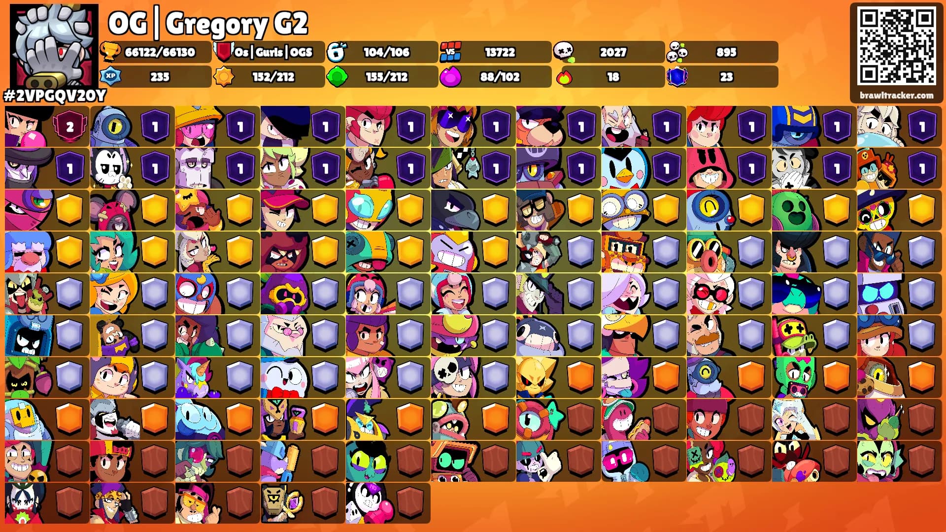 OG|Gregory G2's Ranks