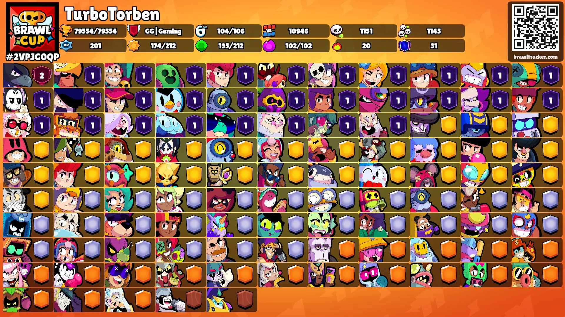 TurboTorben's Ranks