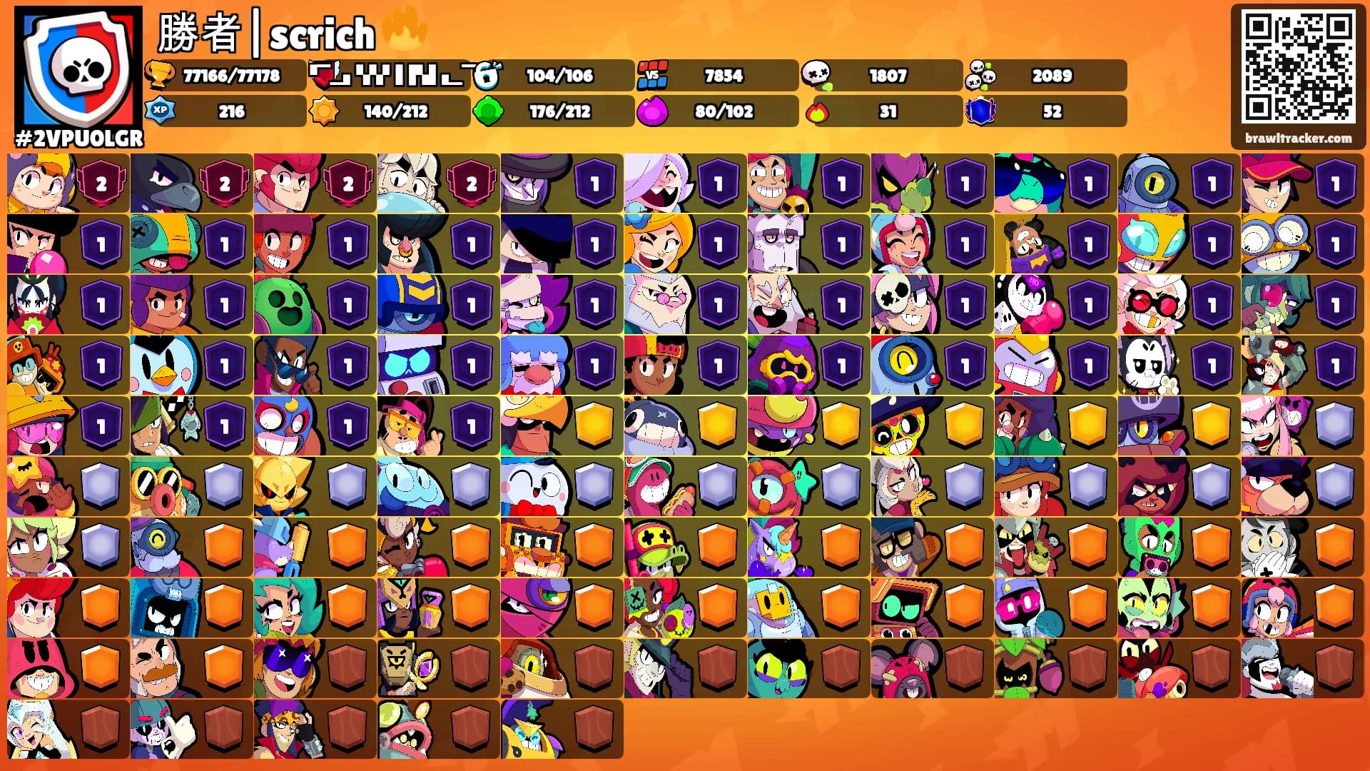 勝者|scrich 🔥's Ranks