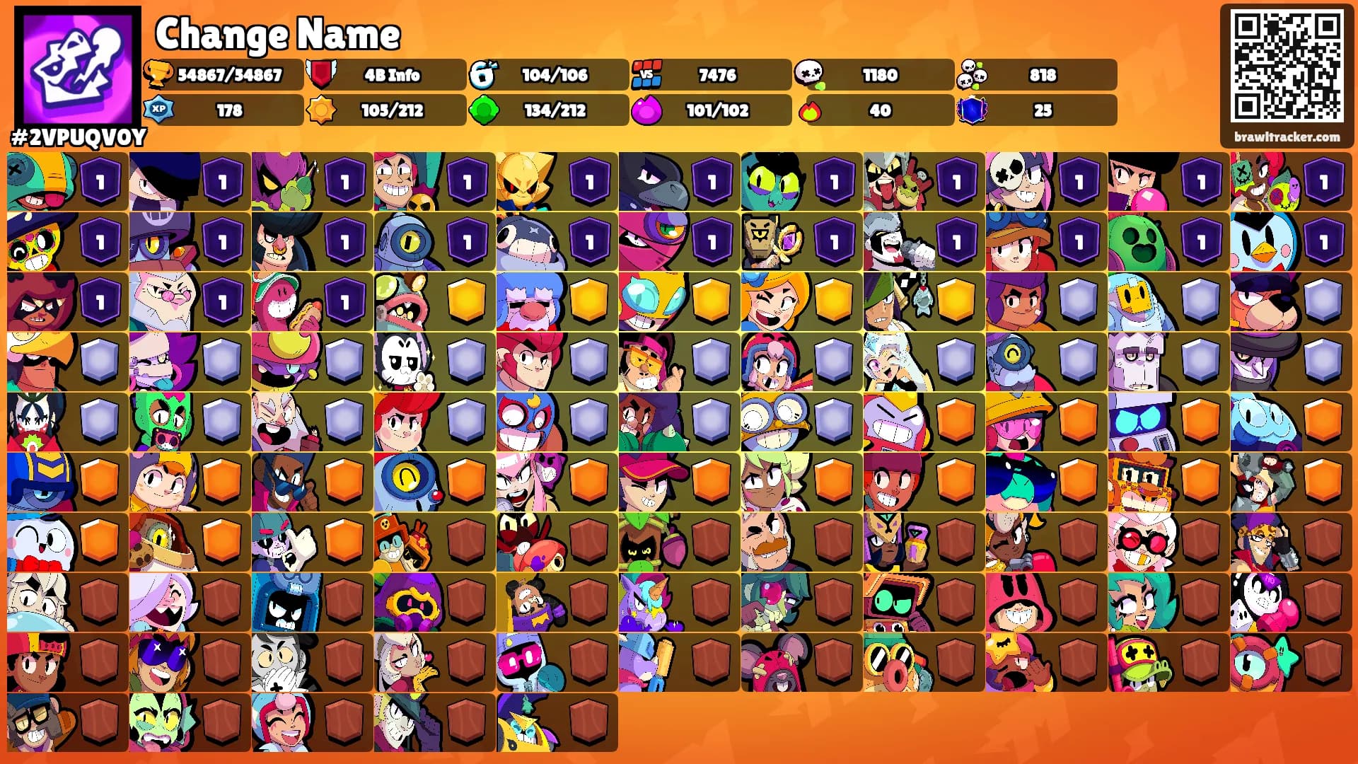 Change Name's Ranks