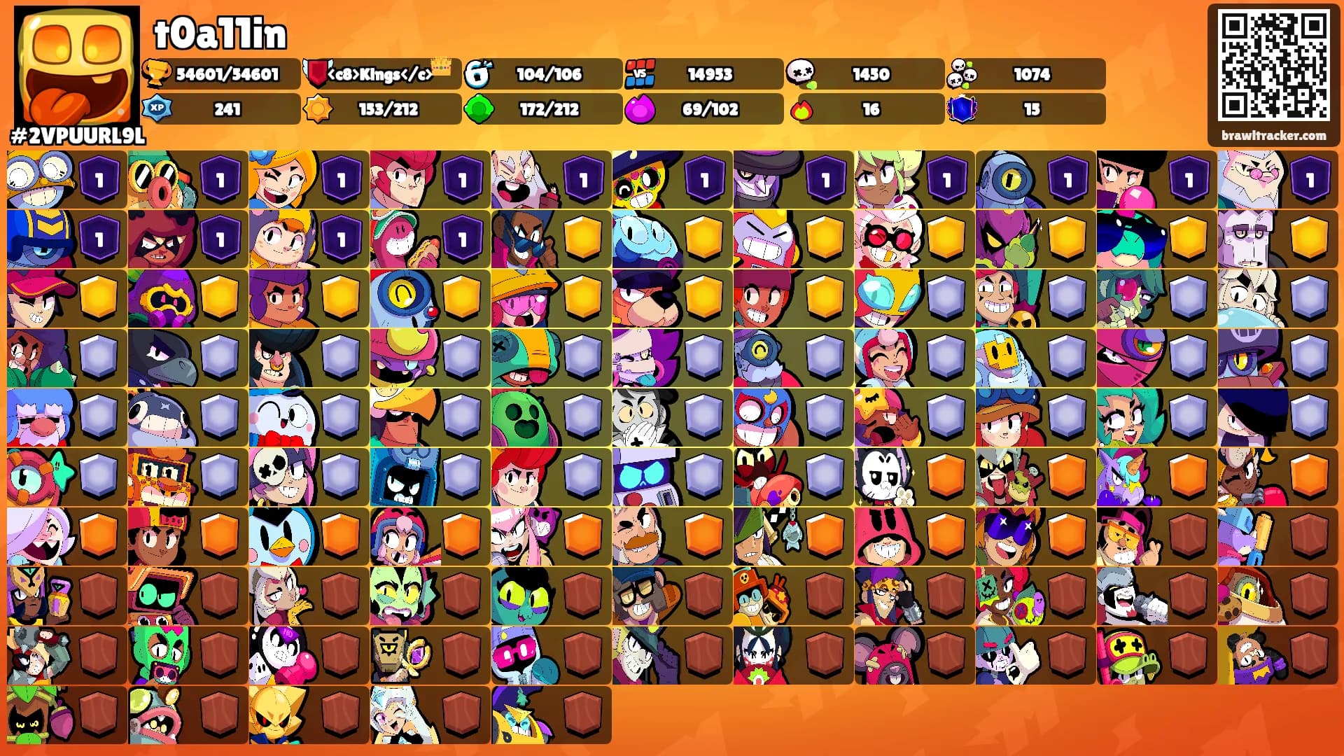 t0a11in's Ranks