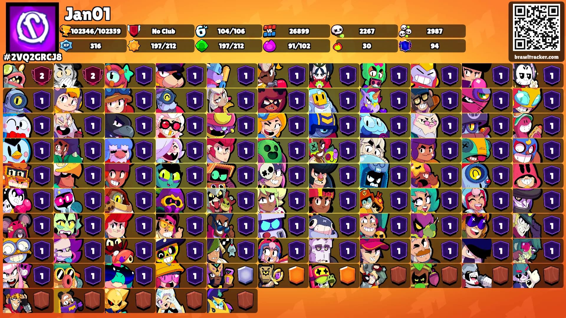 Jan01's Ranks