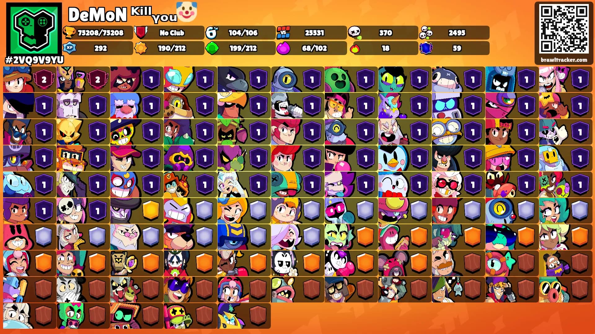 DeMoN ᴷⁱˡˡᵧₒᵤ🤡's Ranks