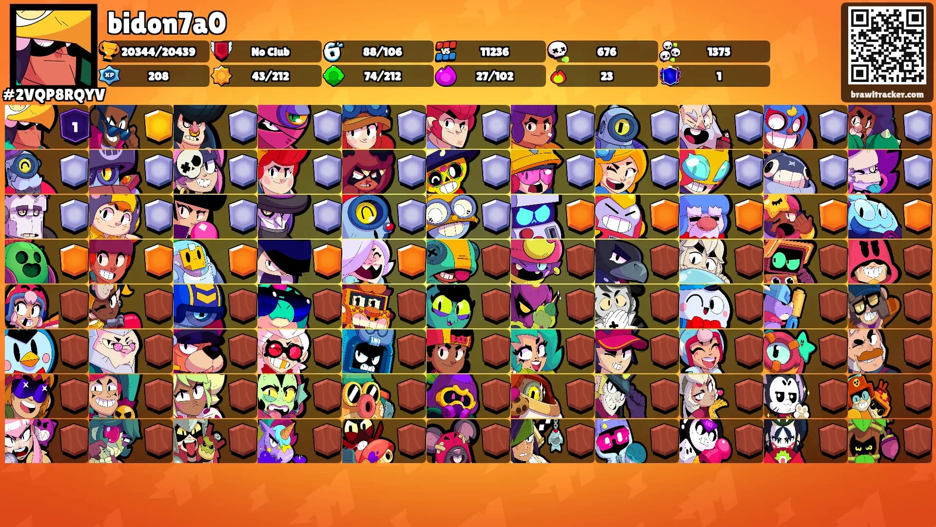 bidon7a0's Ranks