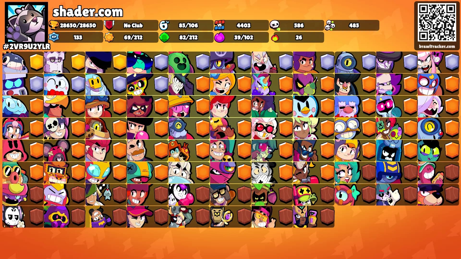shader.com's Ranks