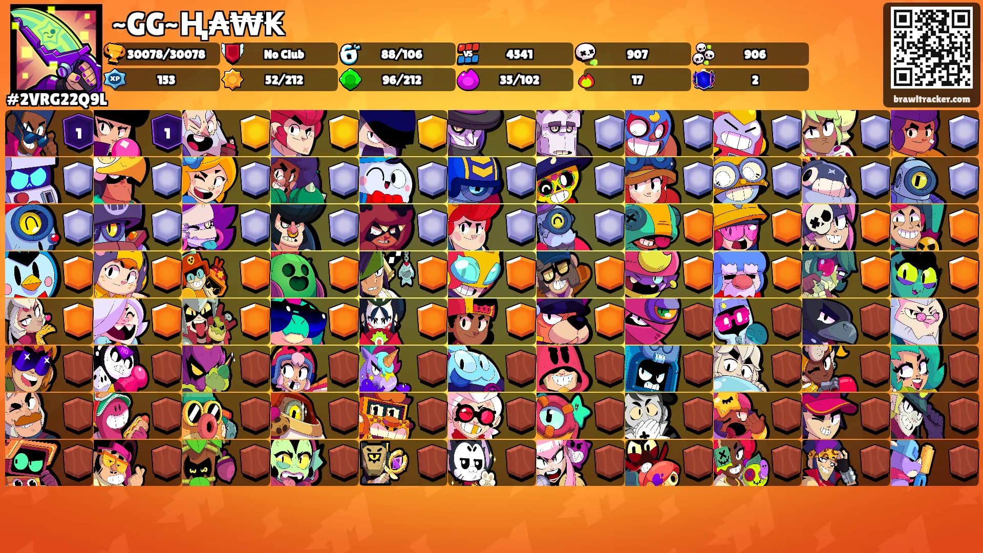 ~GG~Ⱨ₳₩₭'s Ranks