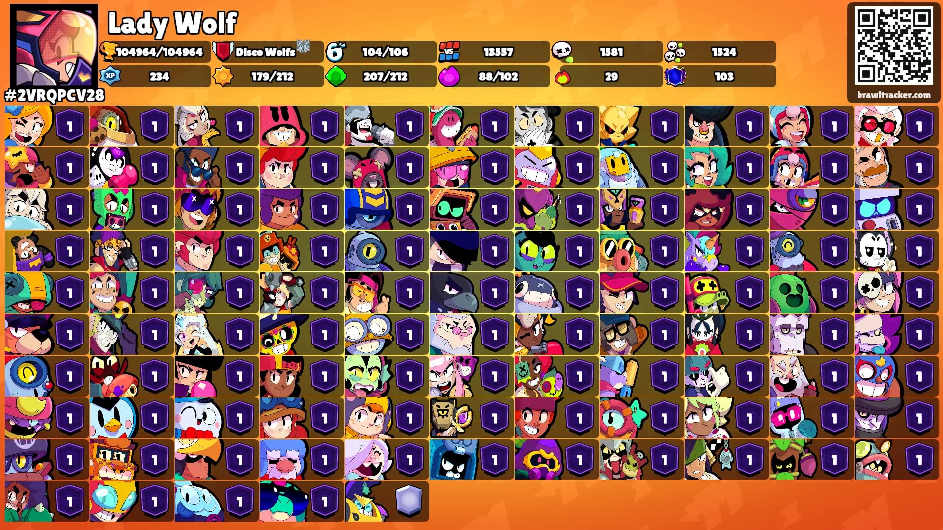 Lady Wolf's Ranks