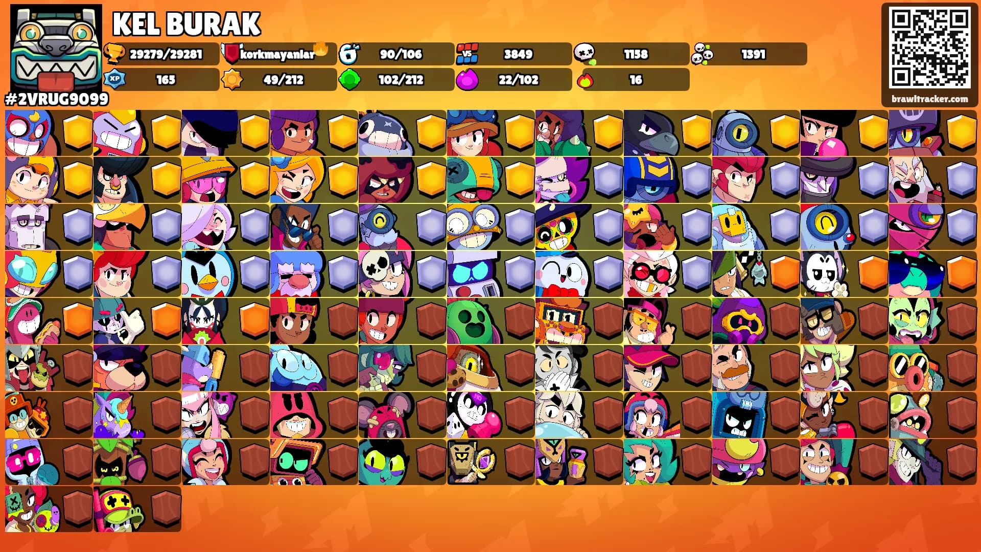 KEL BURAK's Ranks