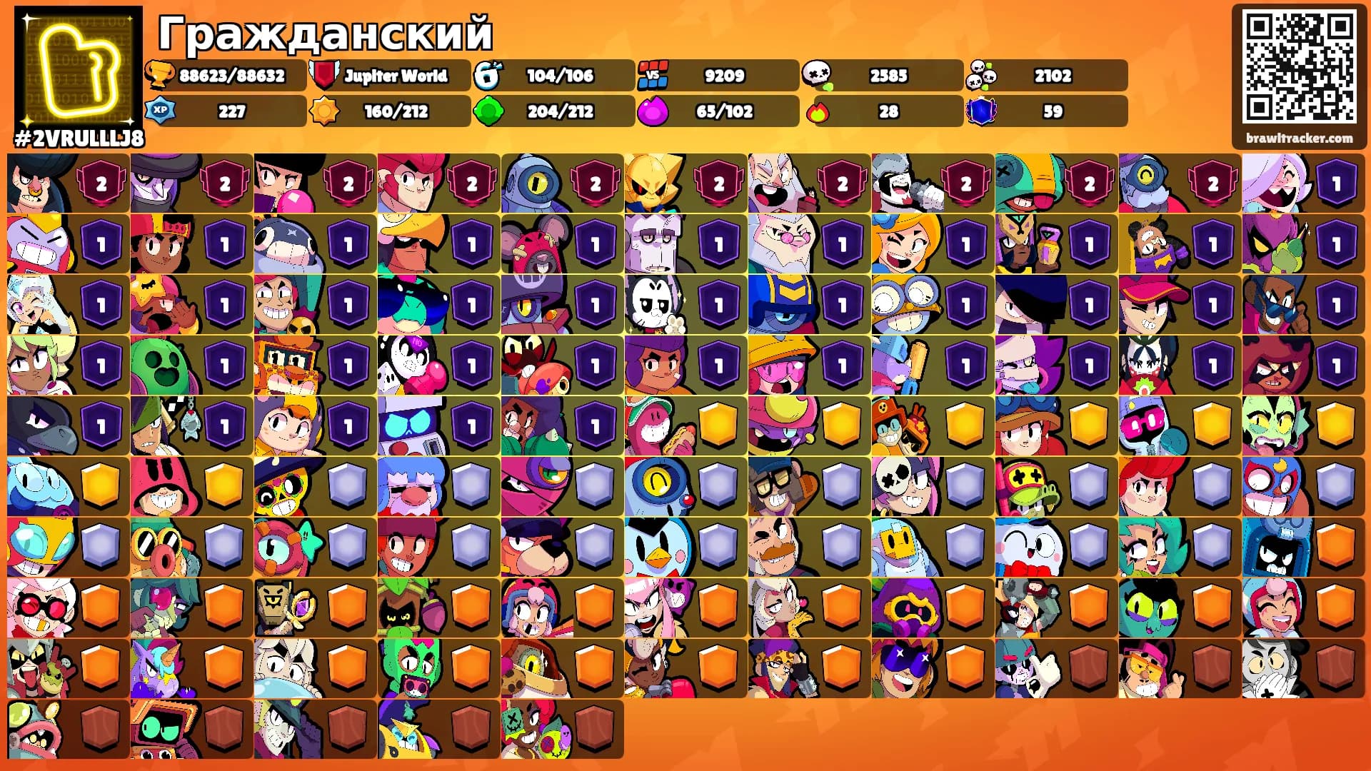 Гражданский's Ranks