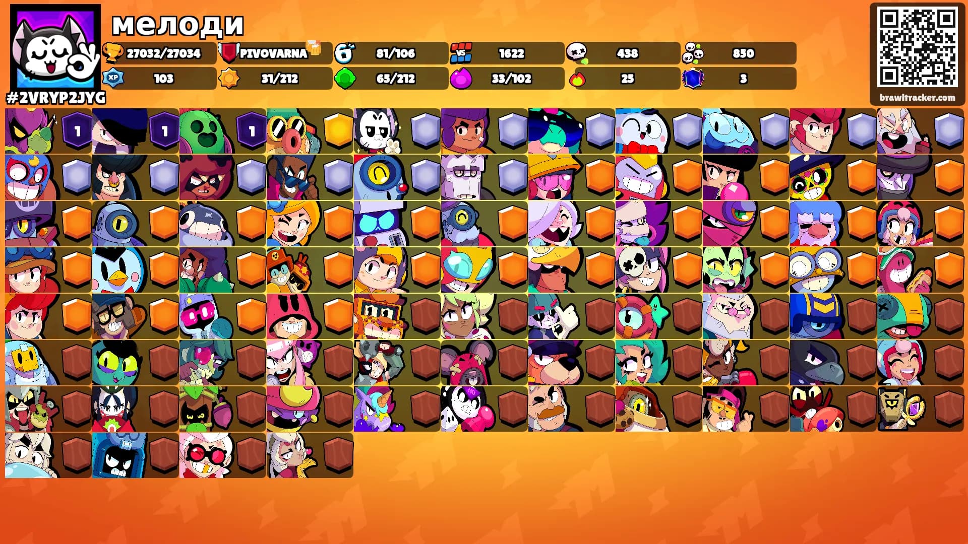 мелоди's Ranks