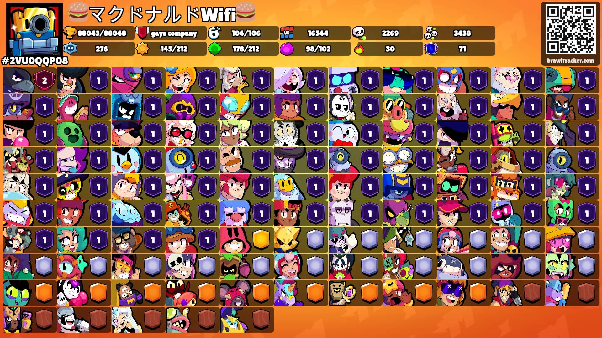🍔マクドナルドWifi🍔's Ranks