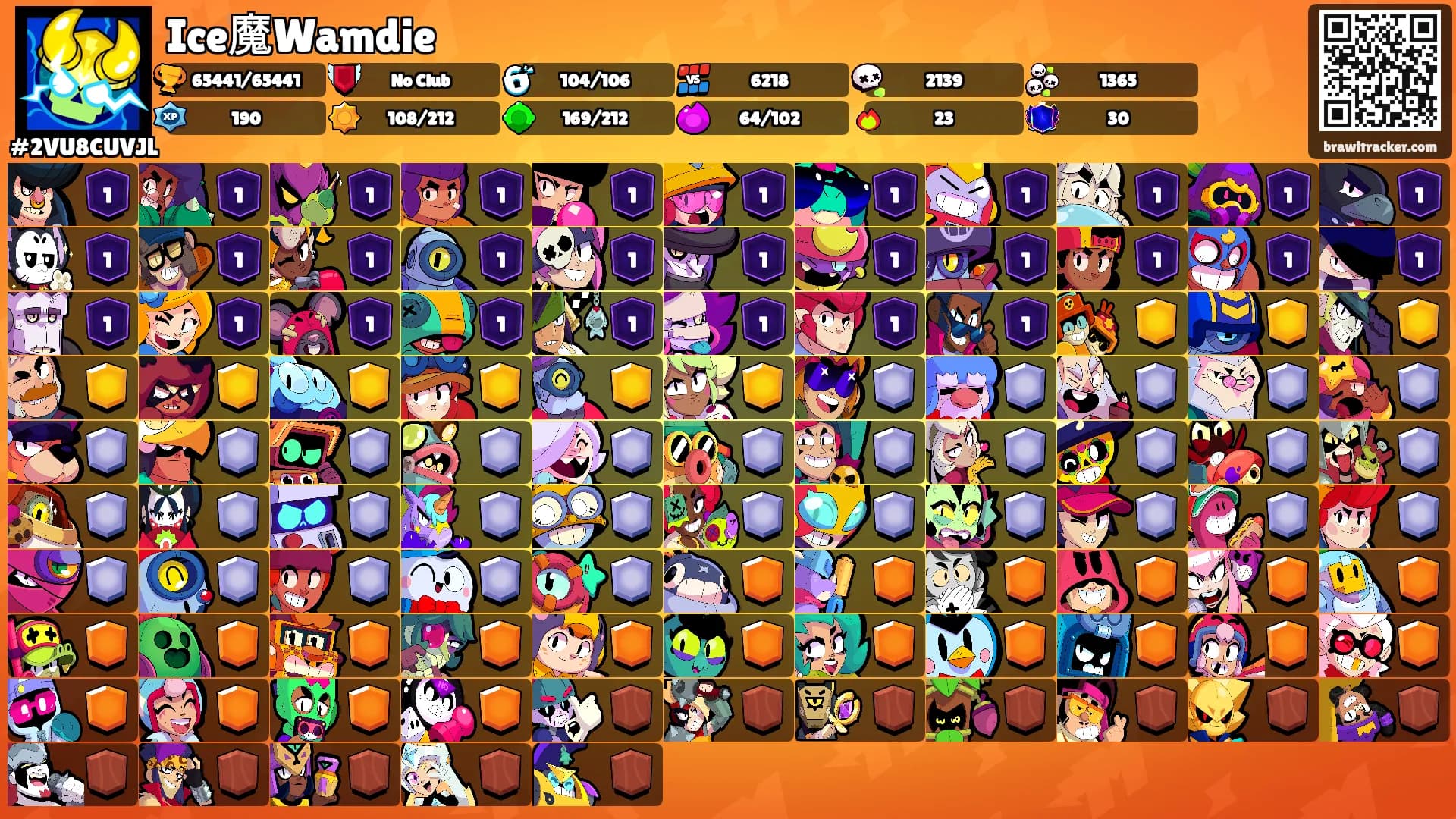 Ice魔Wamdie's Ranks