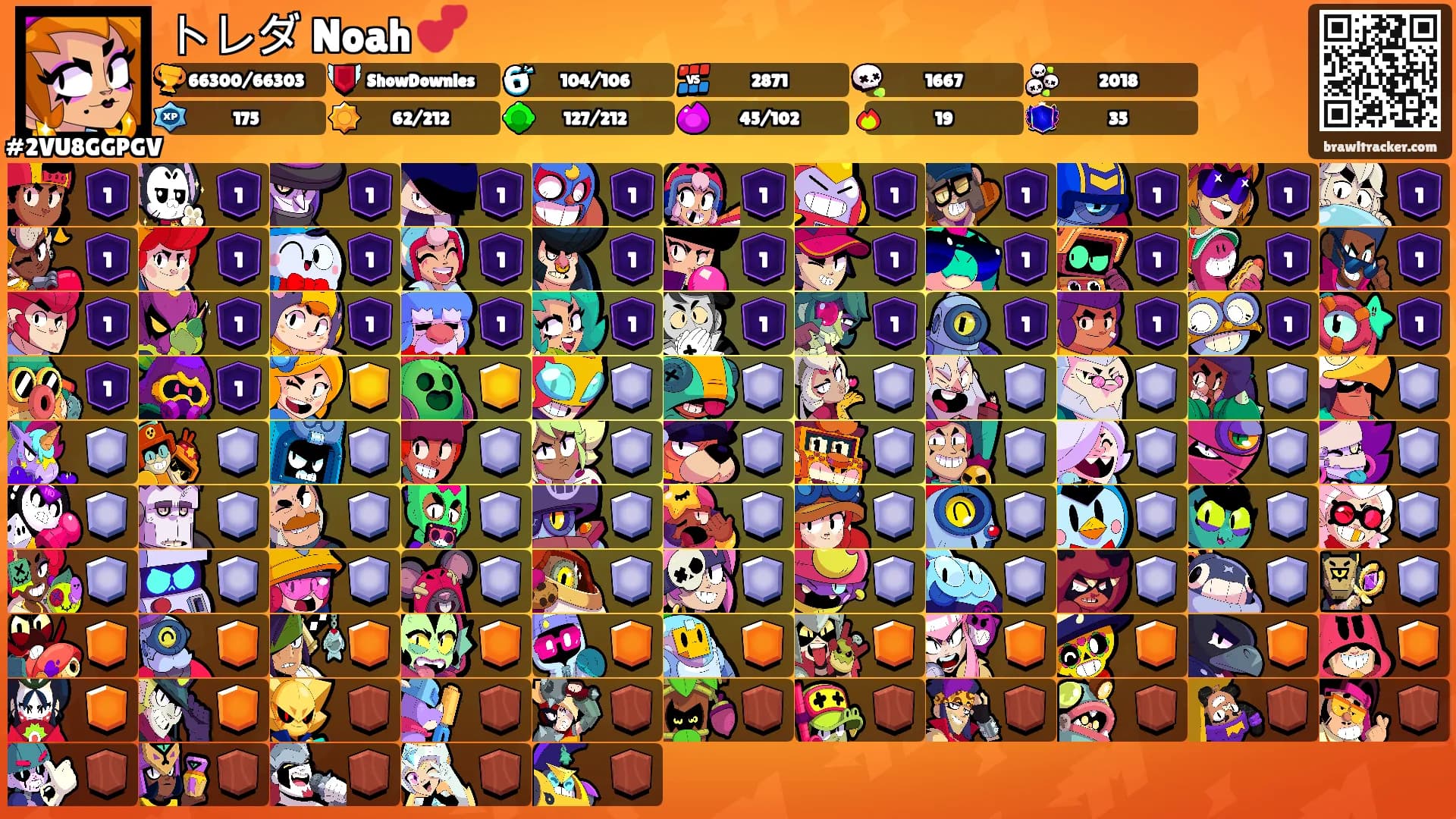 トレダ Noah 💕's Ranks